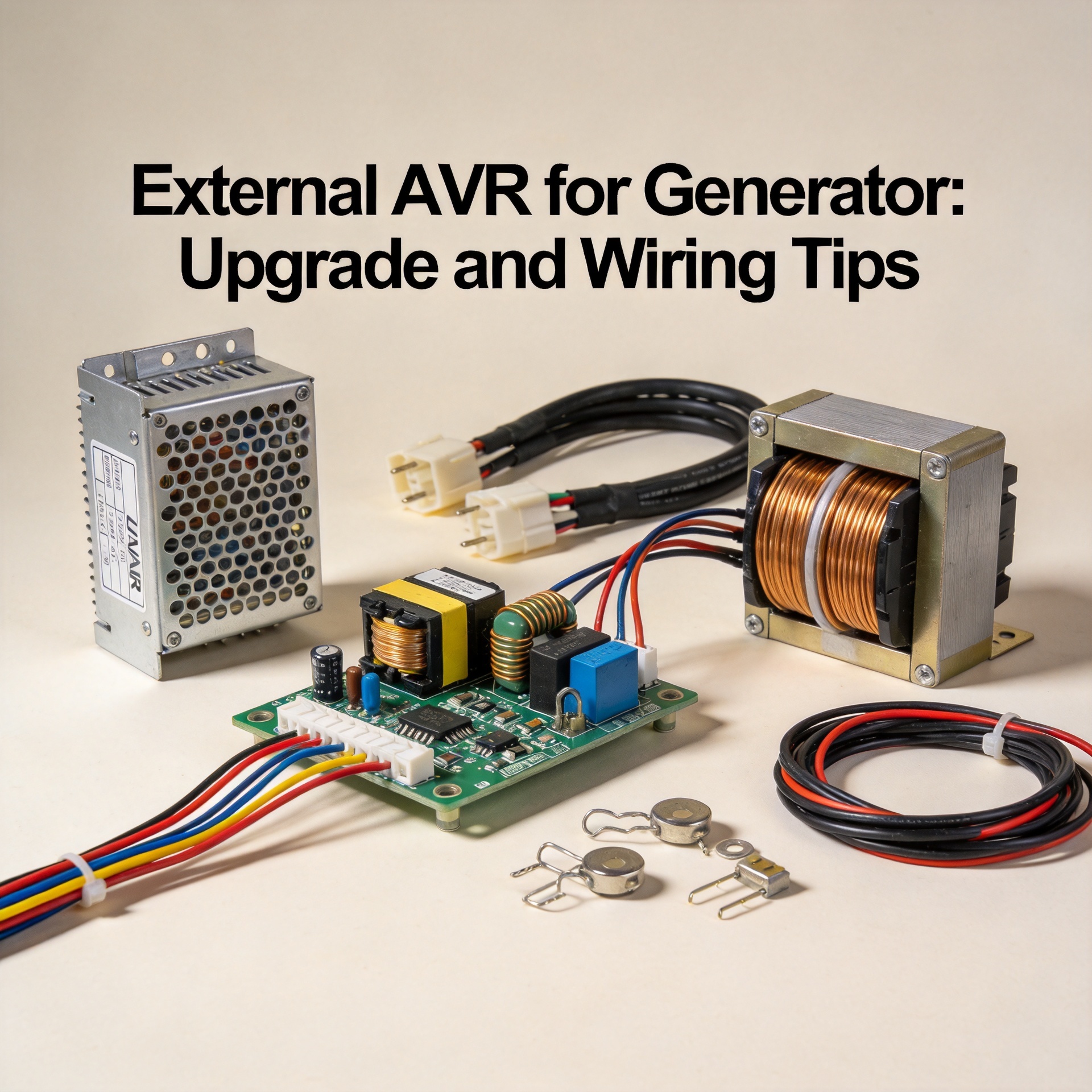 External AVR for Generator: Upgrade and Wiring Tips