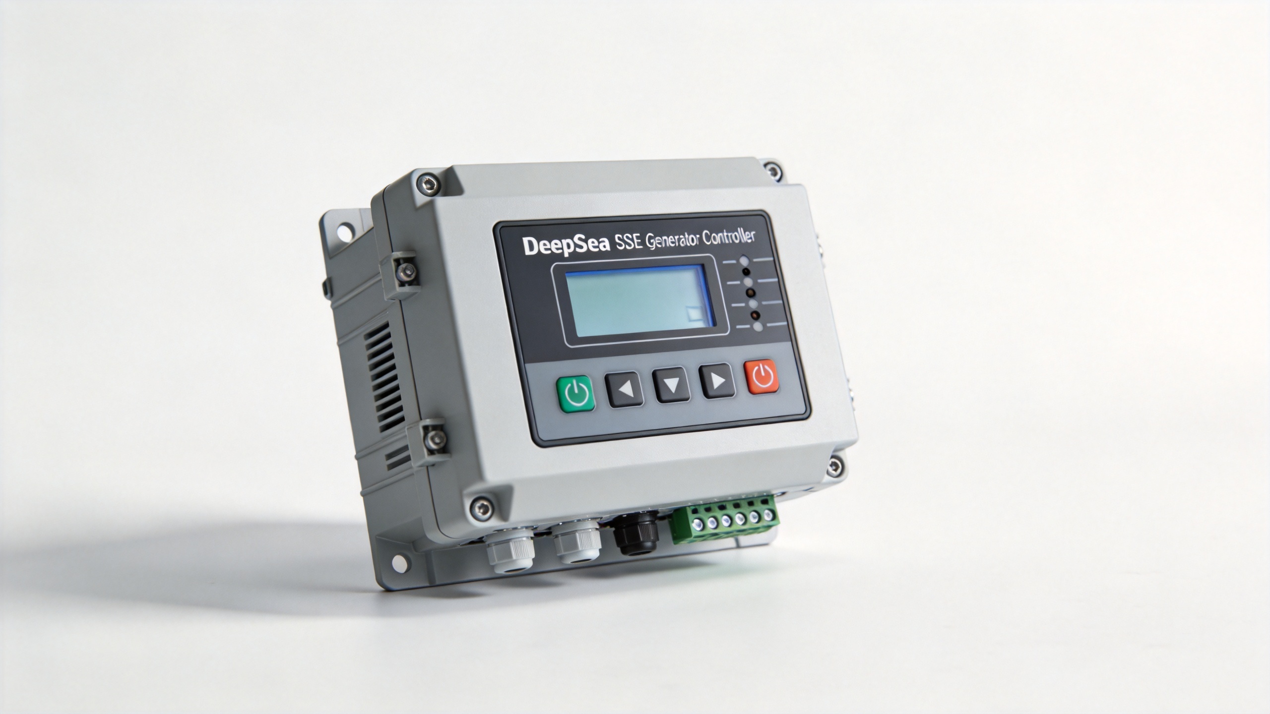 DeepSea DSE generator controller module with LCD display