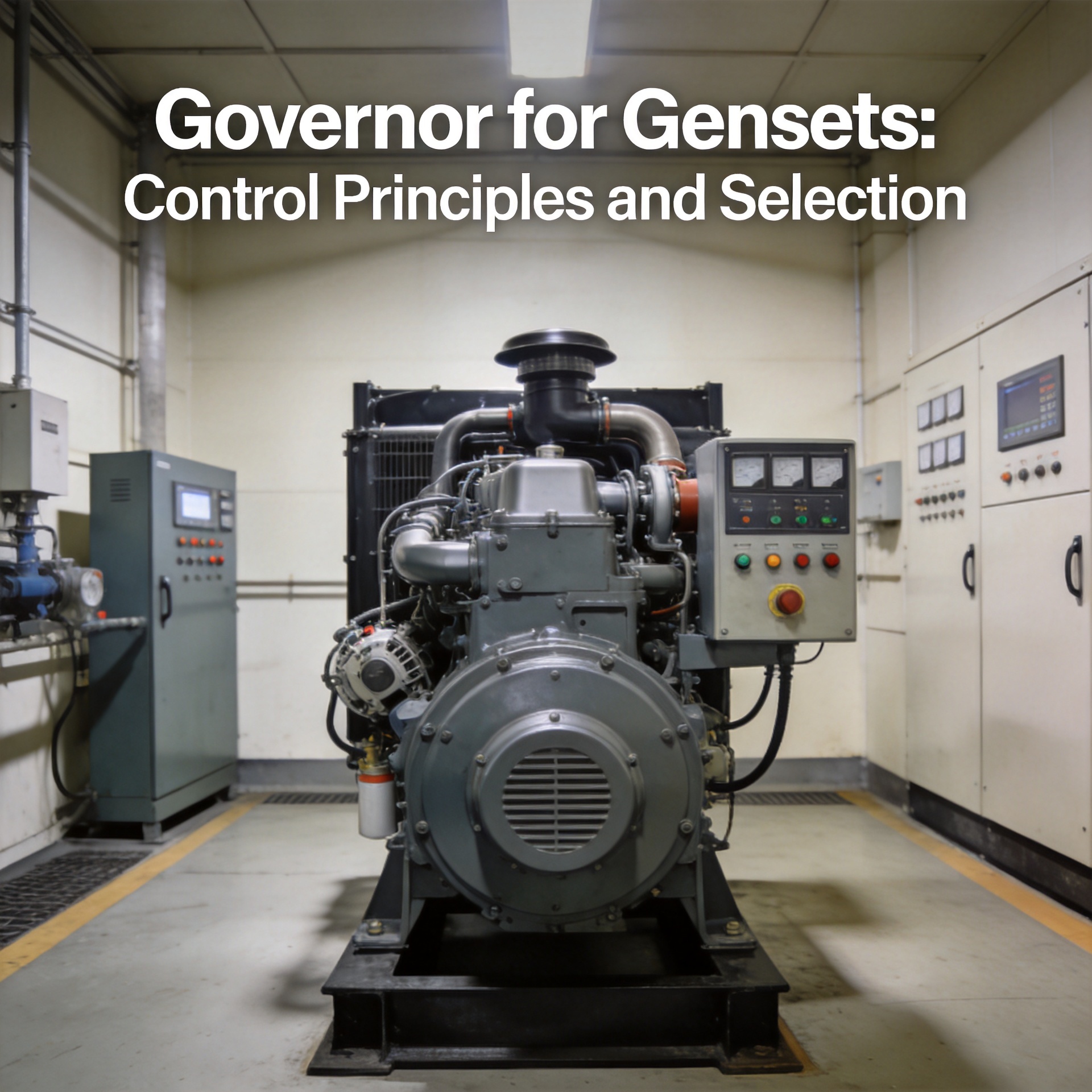 Governor for Gensets: Control Principles and Selection