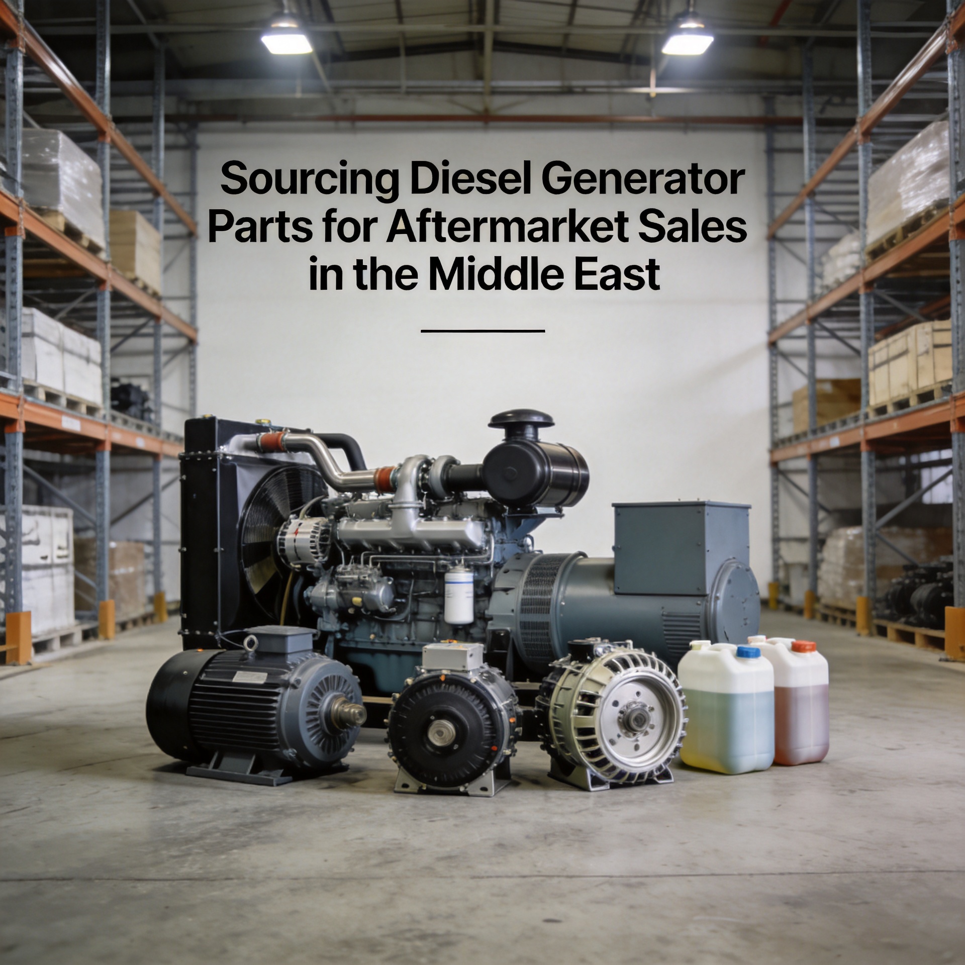 Sourcing Diesel Generator Parts for Aftermarket Sales in the Middle East.