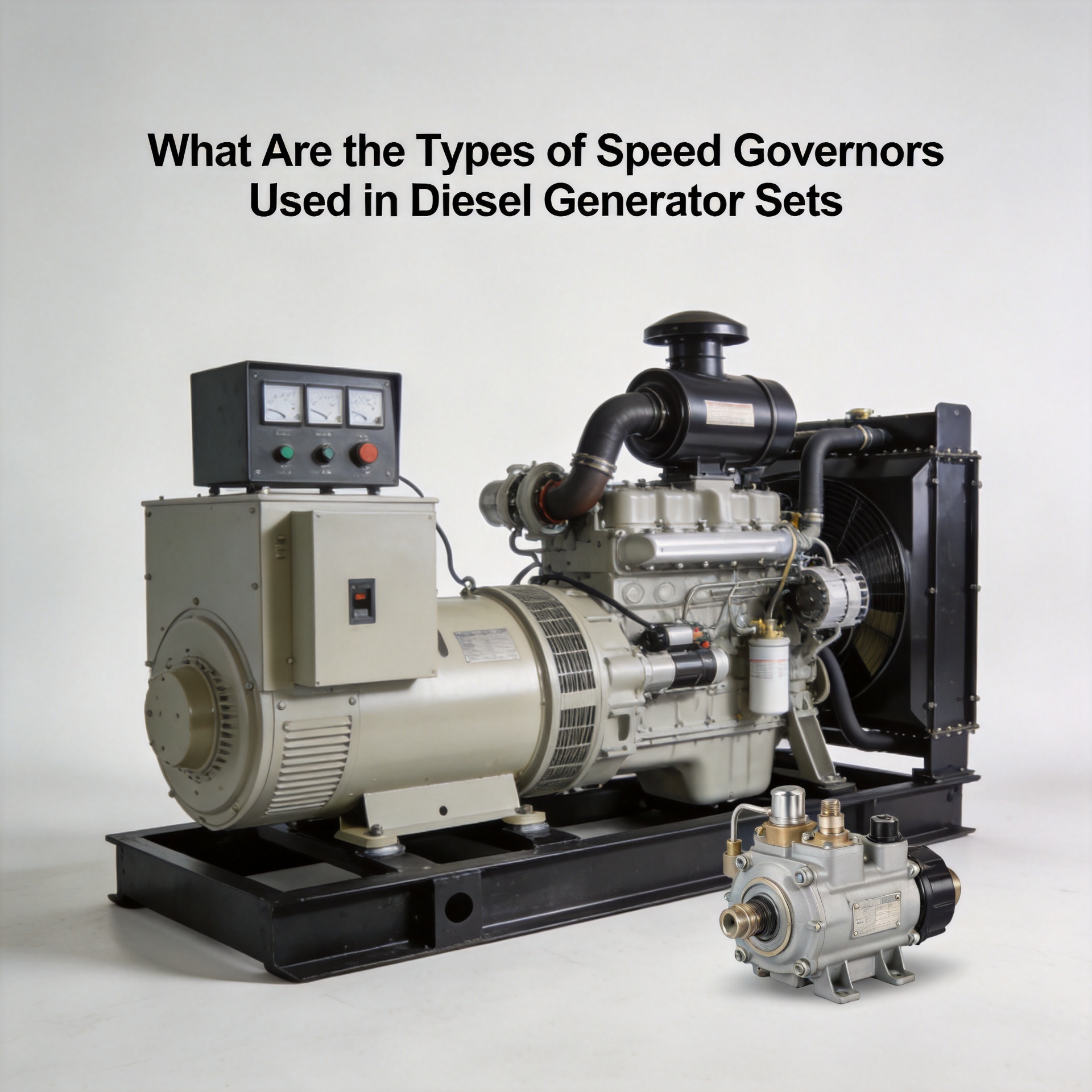 What Are the Types of Speed Governors Used in Diesel Generator Sets?