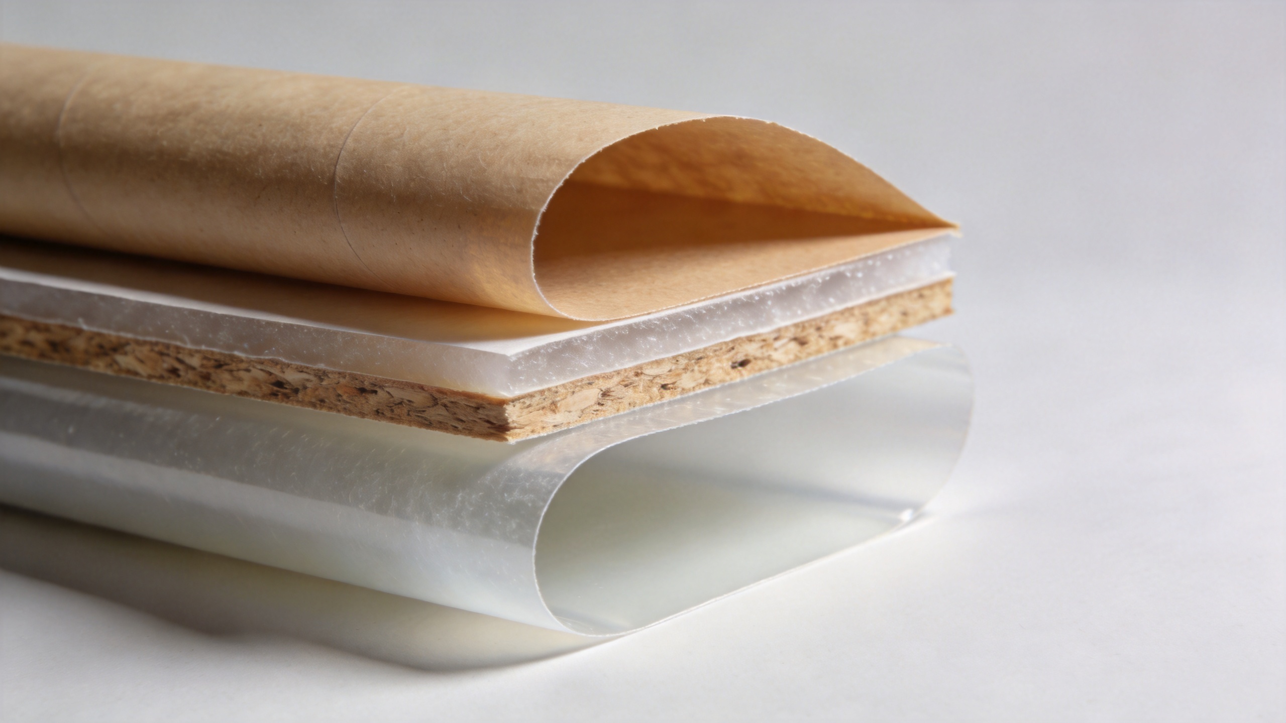 Self-adhesive poster paper multi-layer structure: face stock, adhesive layer, and release liner