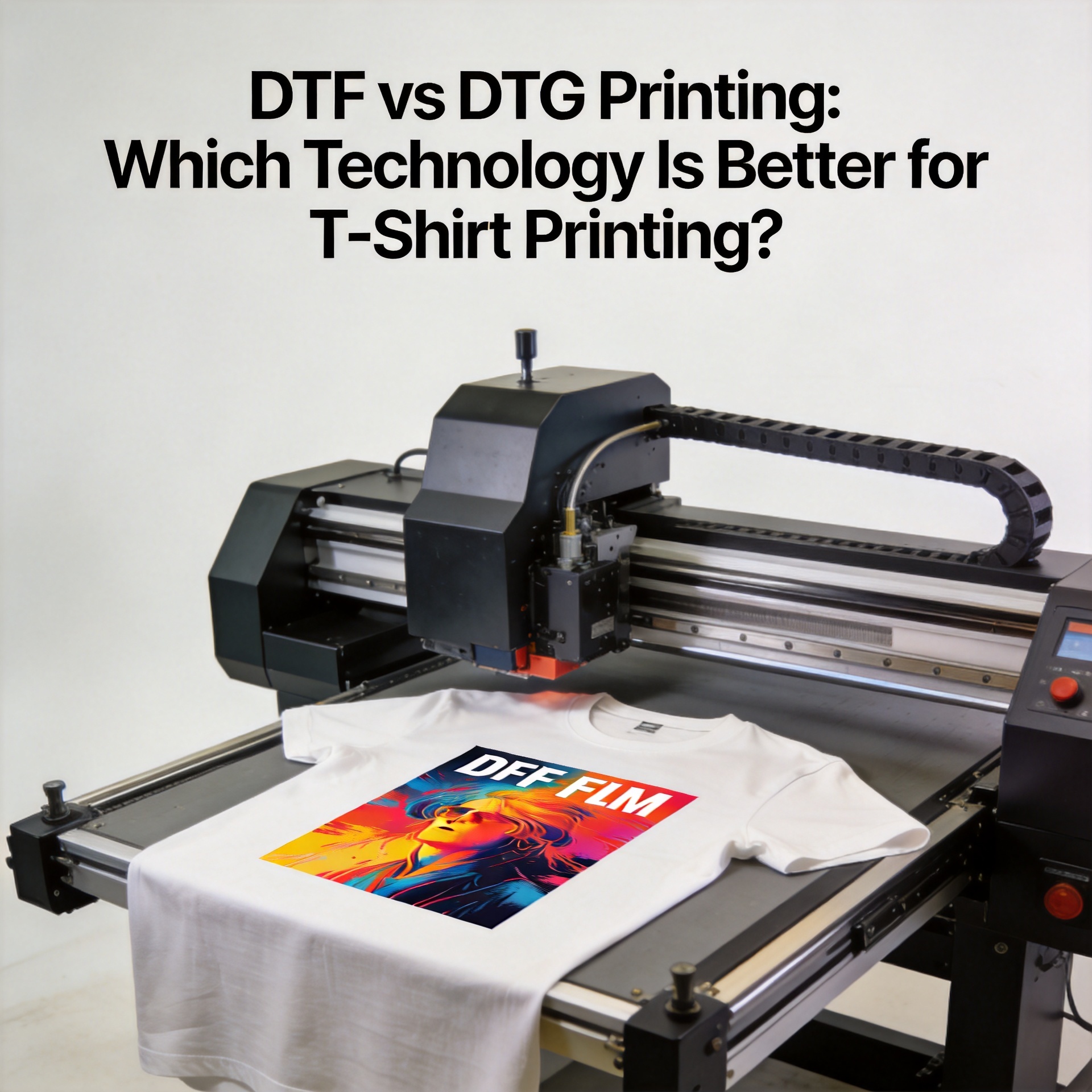 DTF vs DTG Printing: Which Technology Is Better for T-Shirt Printing?