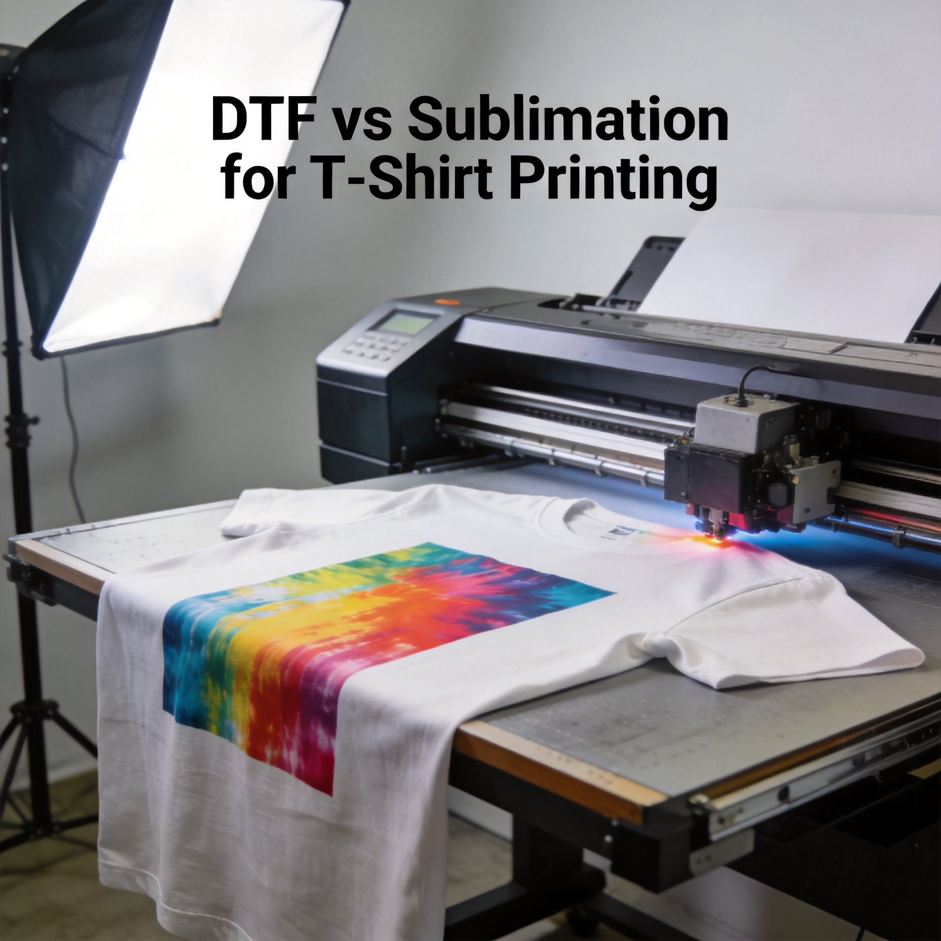 DTF versus Sublimação para Impressão em Camisetas: Qual É Melhor para o Seu Negócio?