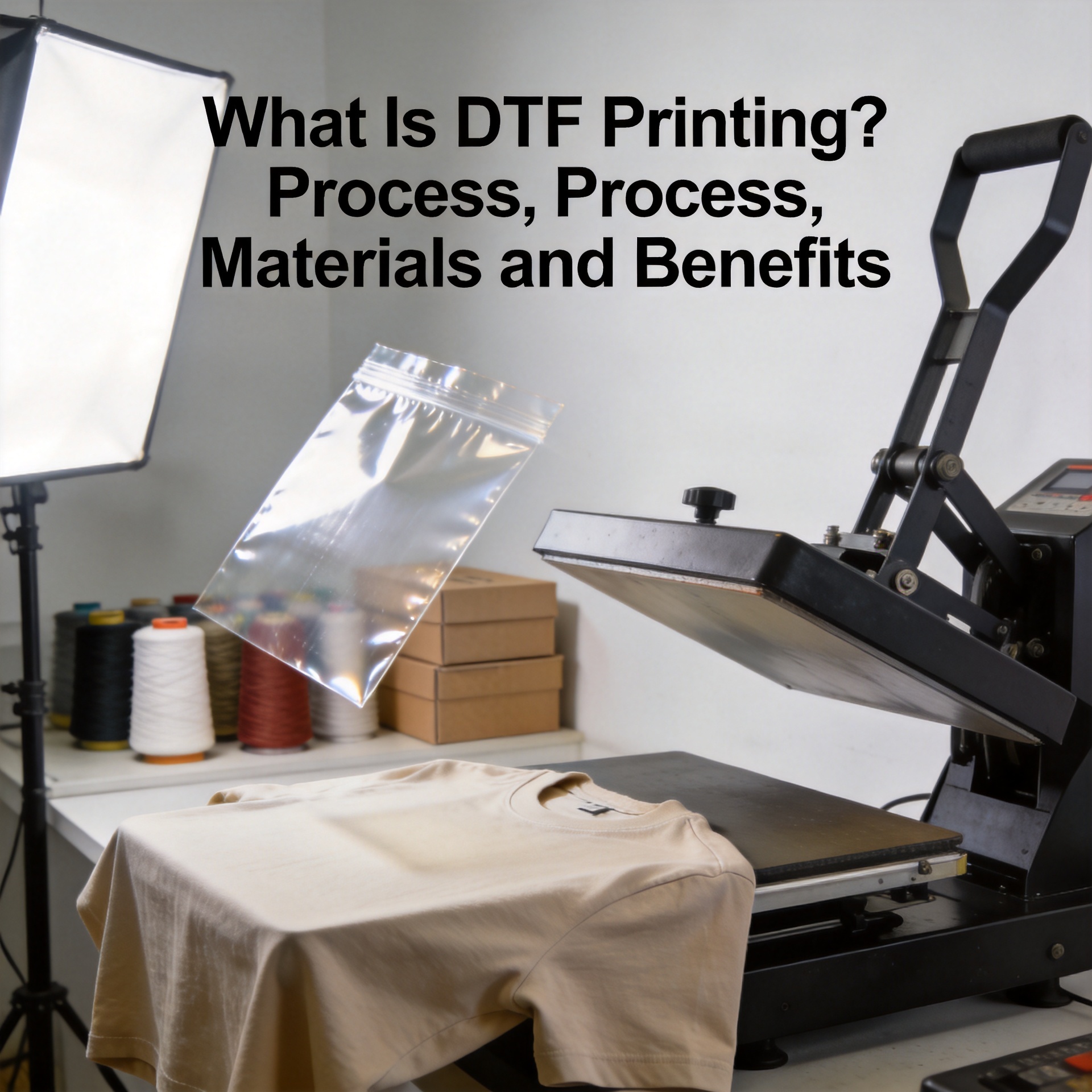 What Is DTF Printing? Process, Materials and Benefits