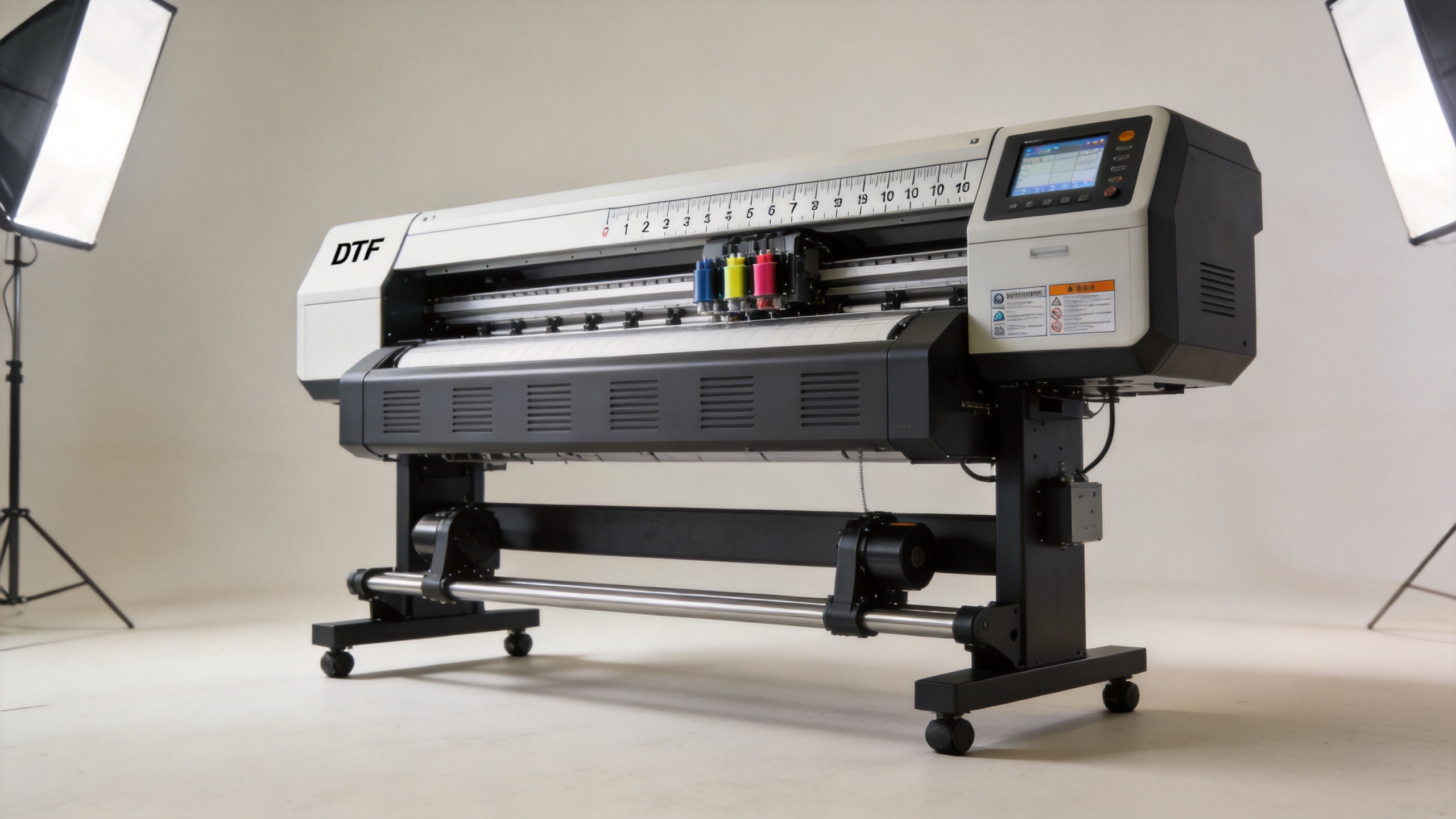 DTF transfer printer quotation checklist in a print studio