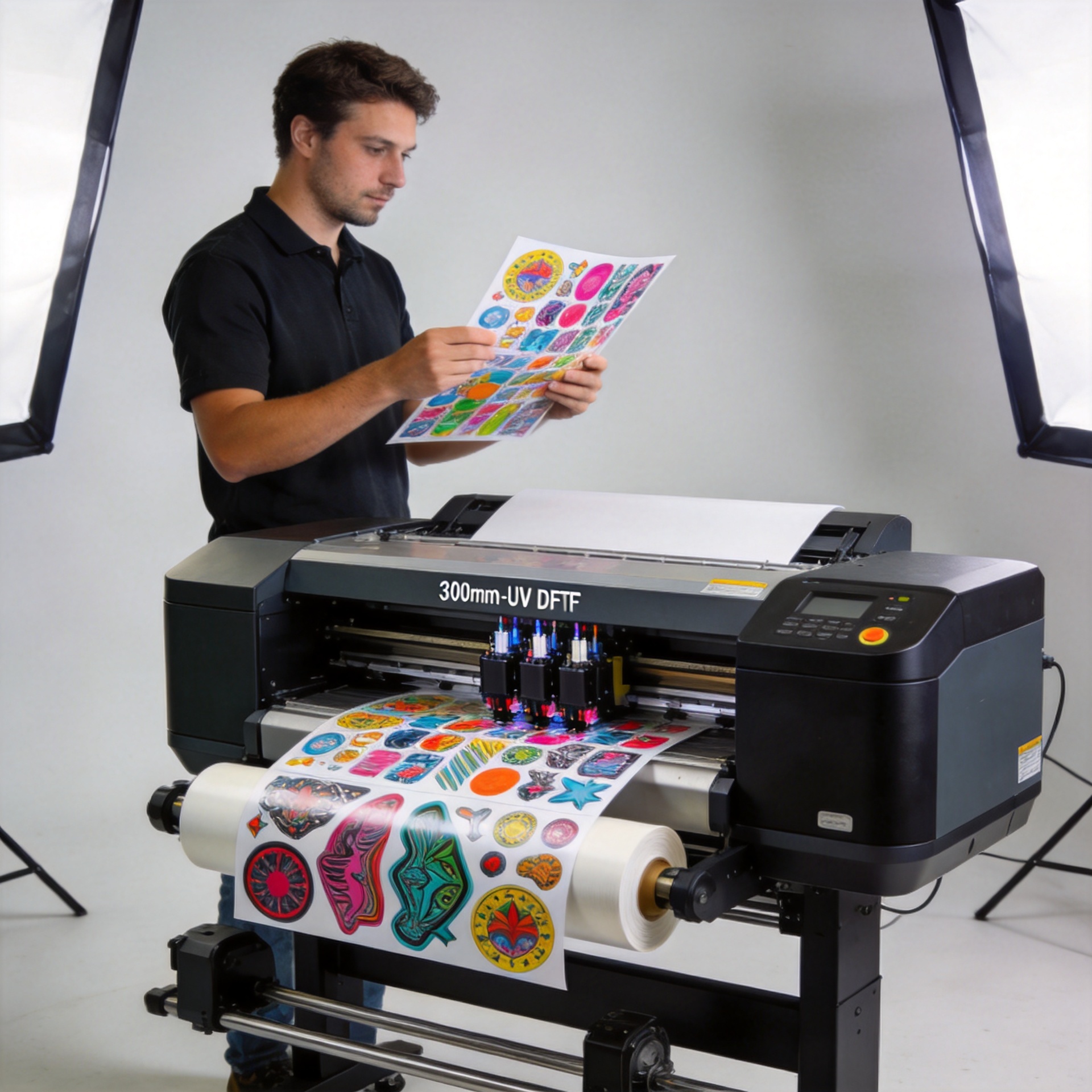 UV DTF Printer Buyer’s Guide: 300mm Width, Printheads and Workflow