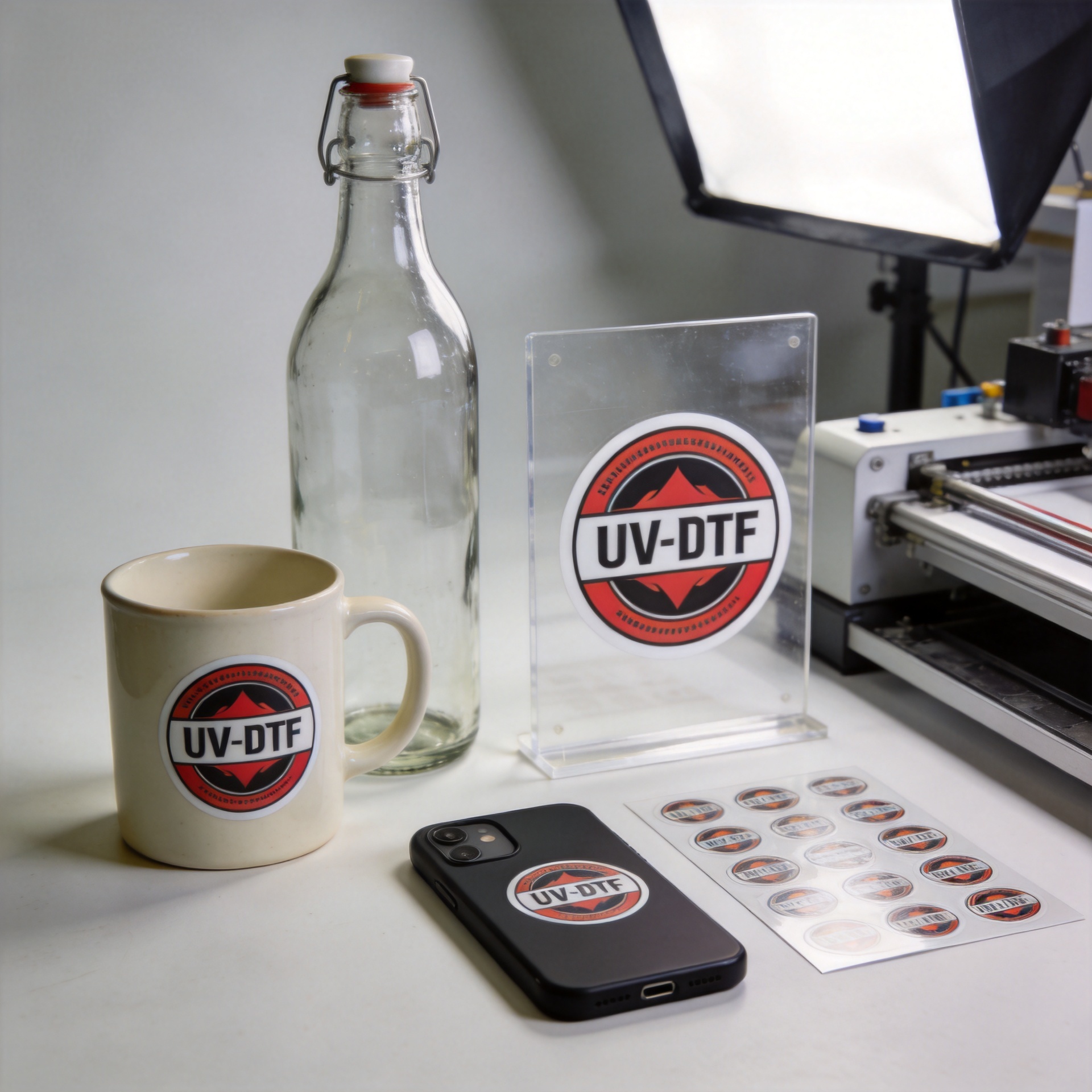 UV DTF-stickerprinten: zo werkt het op harde oppervlakken