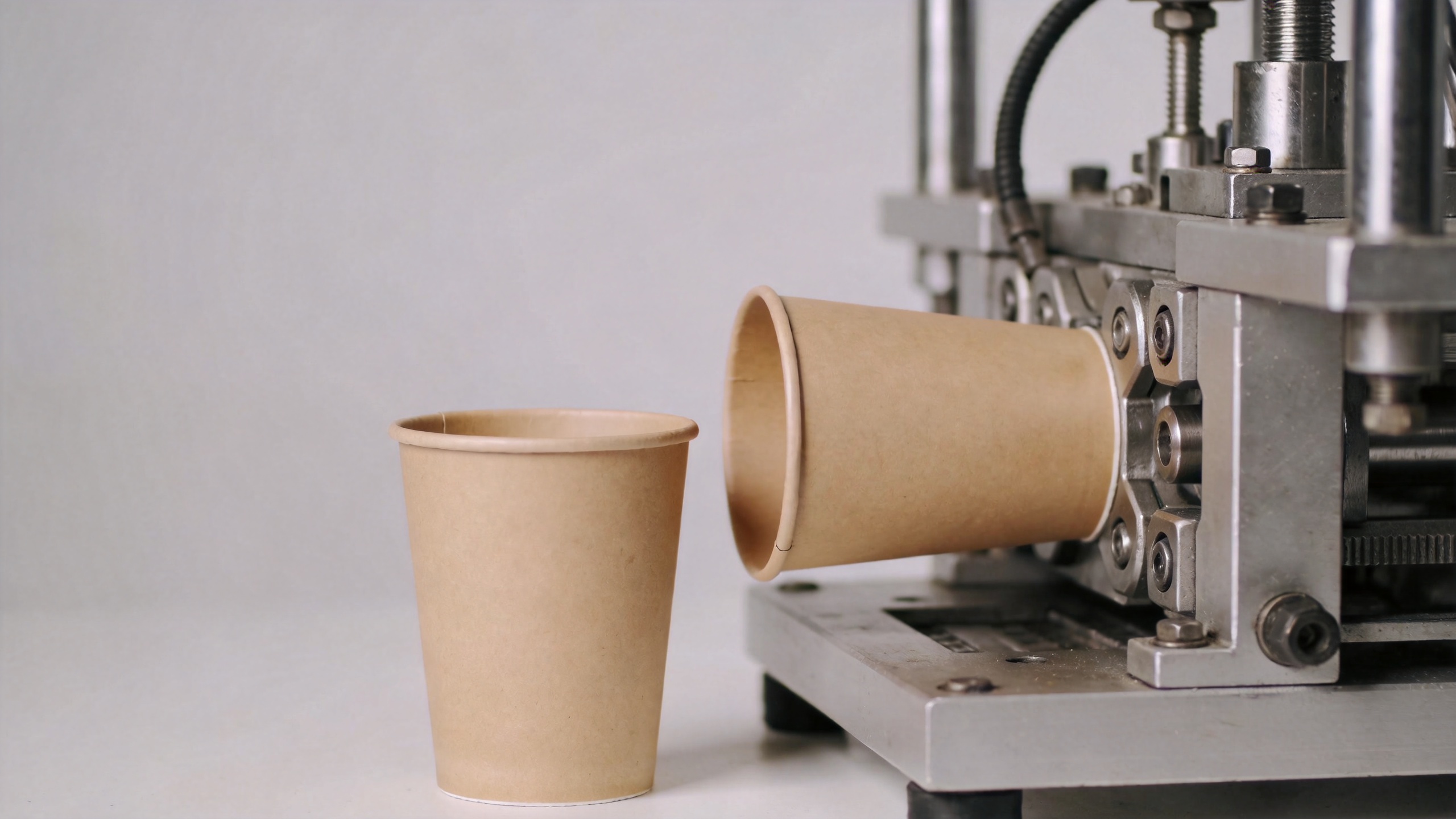 Paper cup forming equipment quality inspection