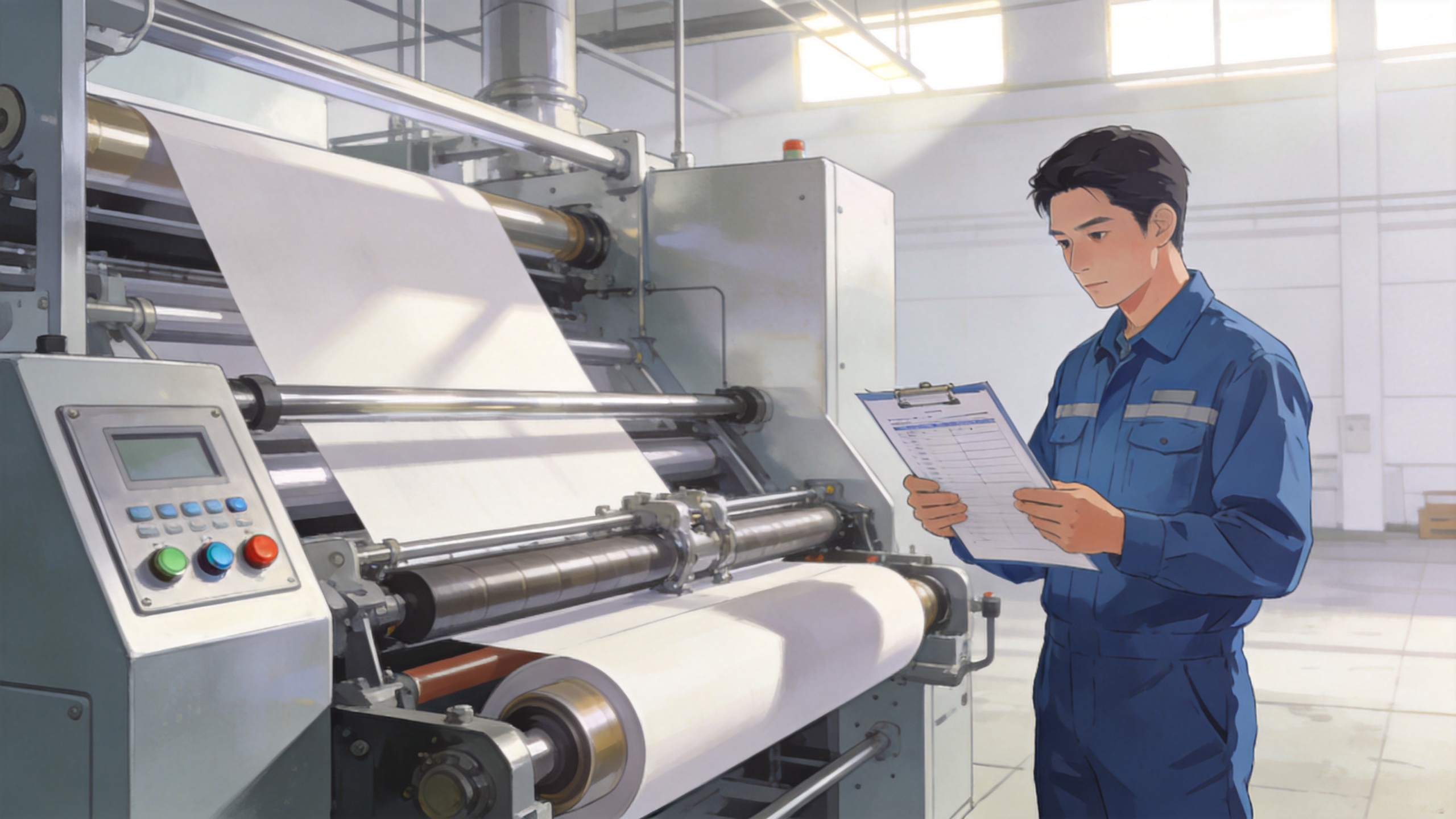 Paper machine suppliers support planning for commissioning and service