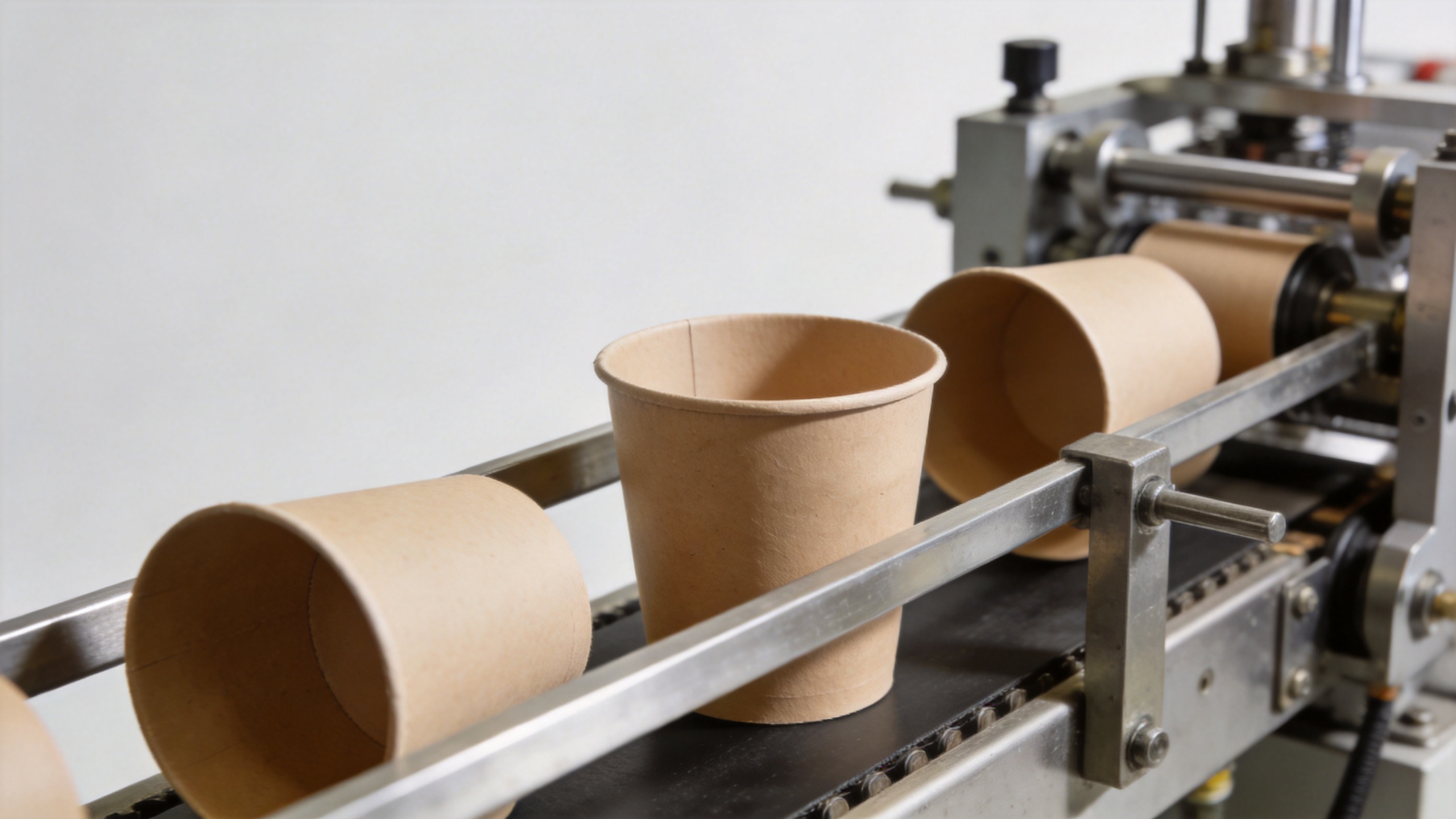 Paper machinery converting paperboard blanks for food packaging