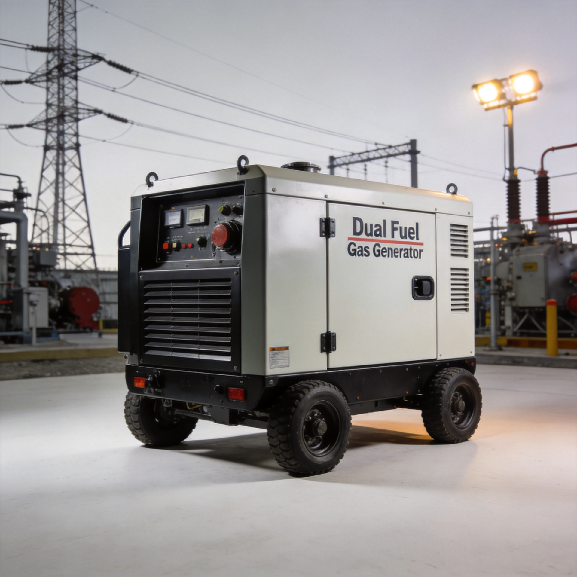 Warum ein Dual-Fuel-Gas-Notstromaggregat für industrielle Notstromversorgung wählen?
