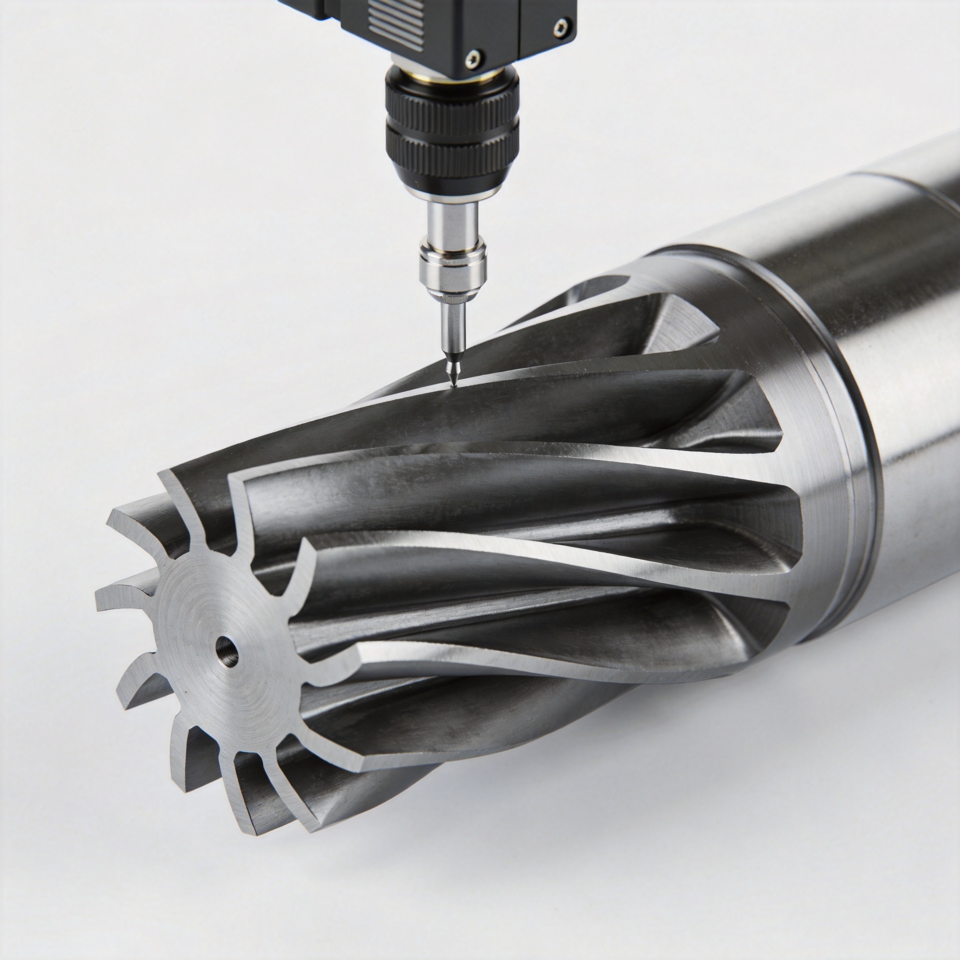 3D scanning dimensional inspection of turbine blade root dovetail geometry for aerospace quality assurance