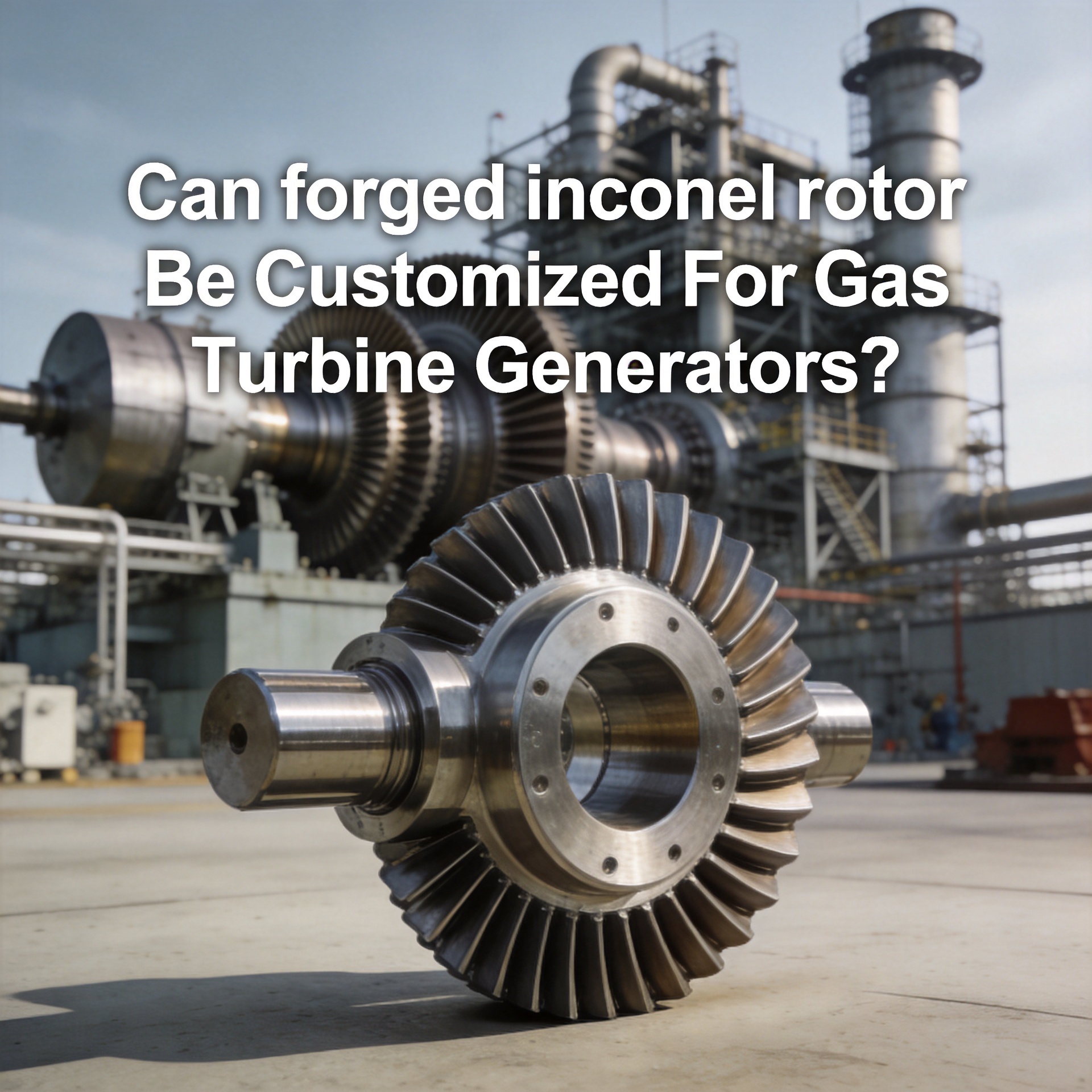 Kan smedede Inconel-rotorer tilpasses til gasturbin-generatore?