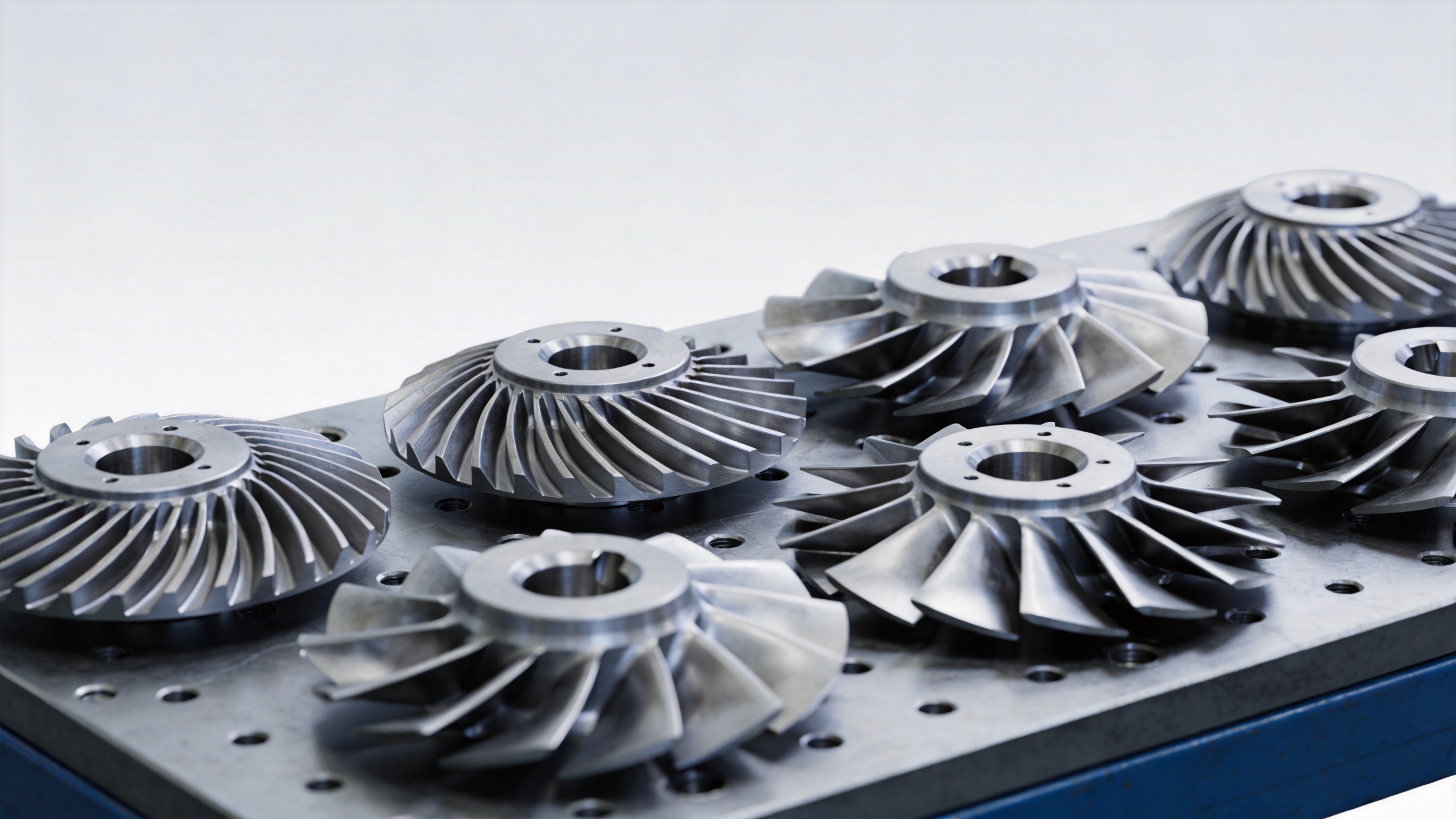Precision forged compressor blades for industrial turbine air compressor replacement parts programs