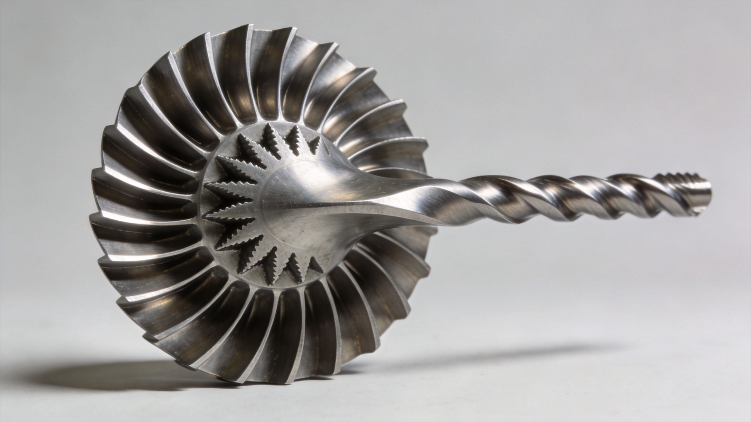 Precision-forged Inconel compressor blade with complex turbine airfoil profile and fir-tree root