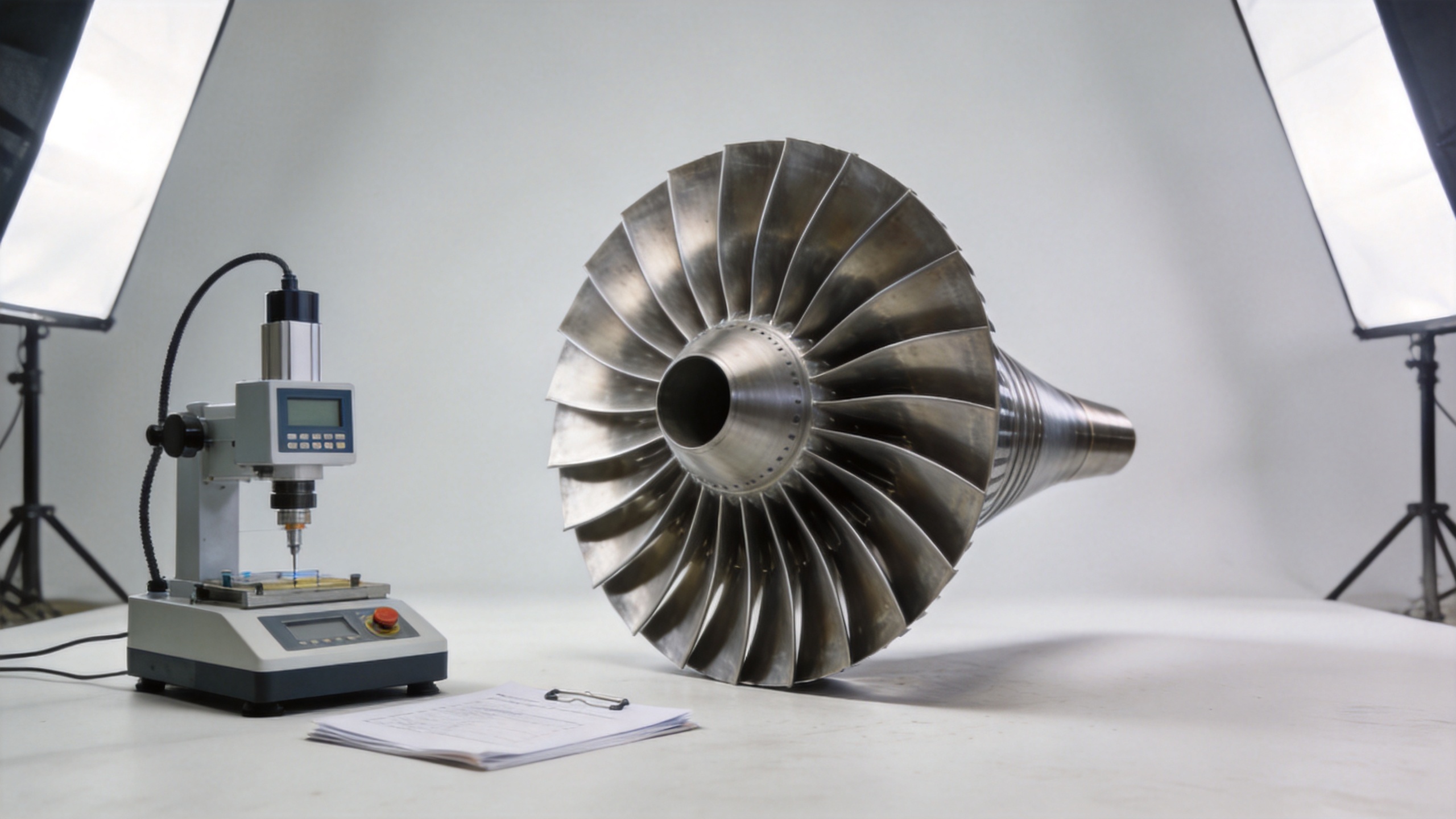 Dimensional inspection of precision turbine airfoil cross-sections in quality control