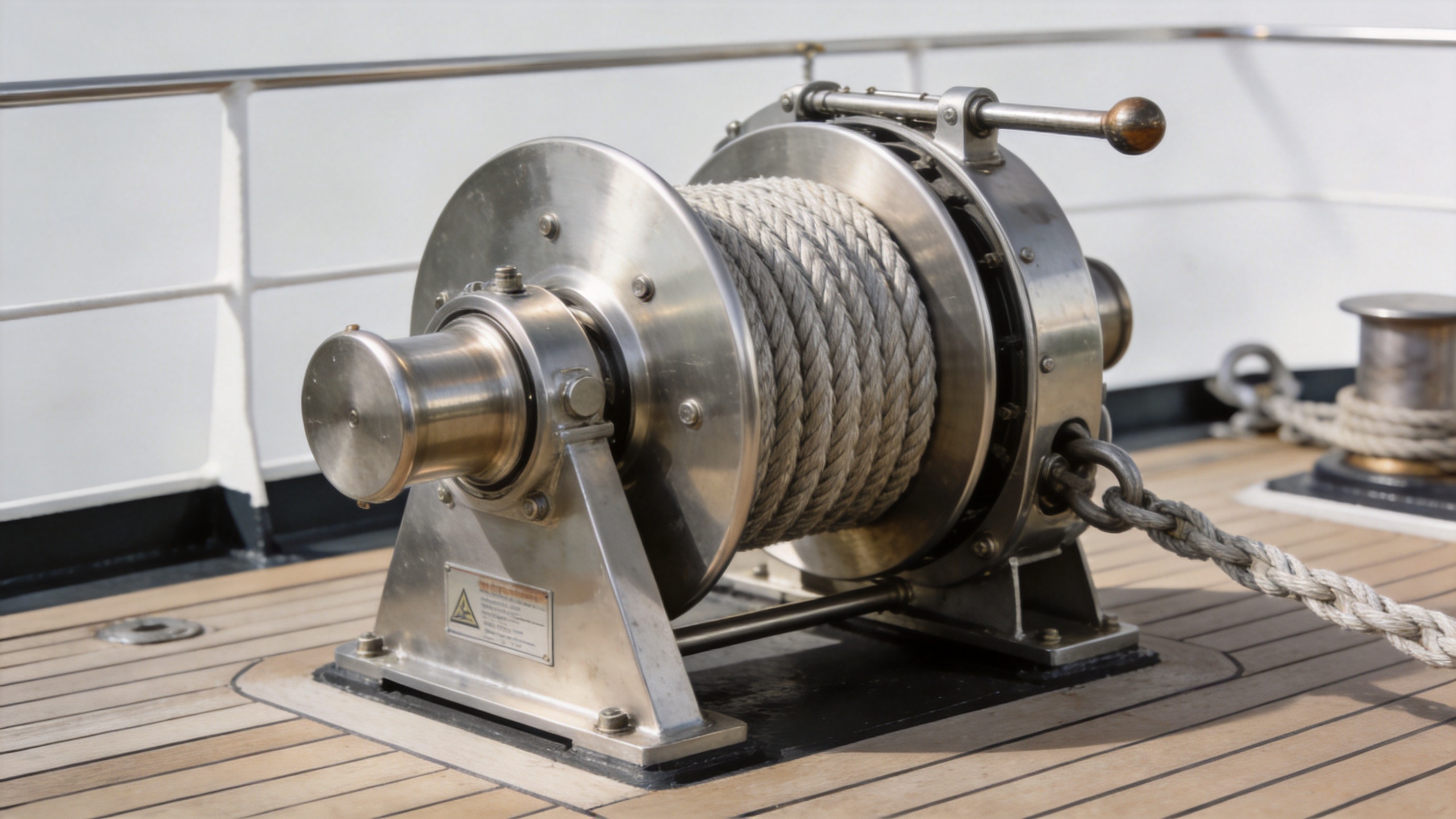 Commercial stainless anchor winch for marine vessel bulk procurement