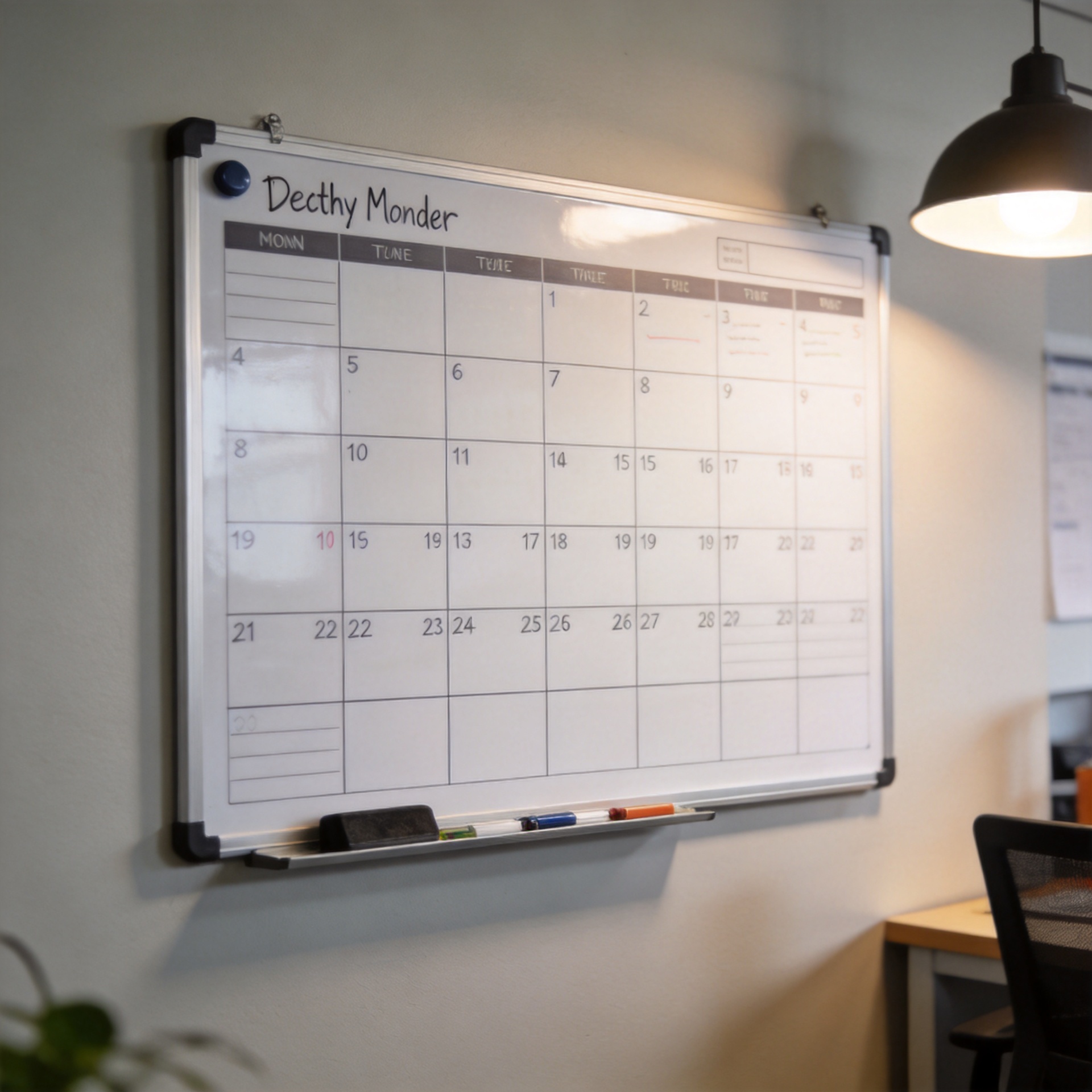 Wall Monthly Planners: How to Keep Your Team Organized