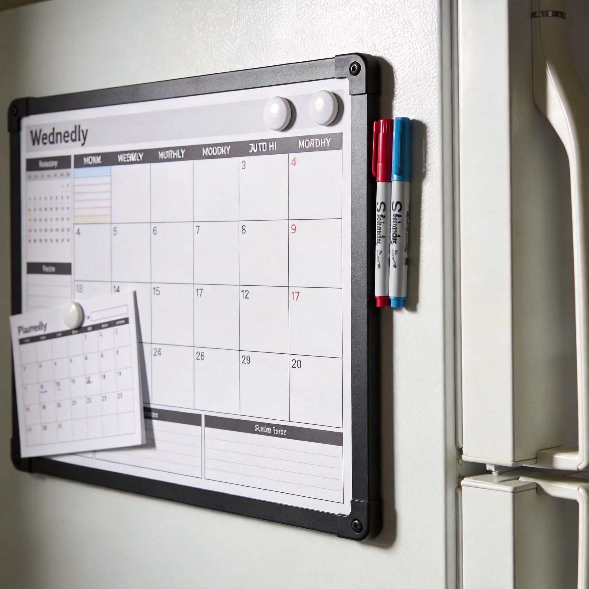 Weekly and Monthly Planner: Magnetic vs Paper
