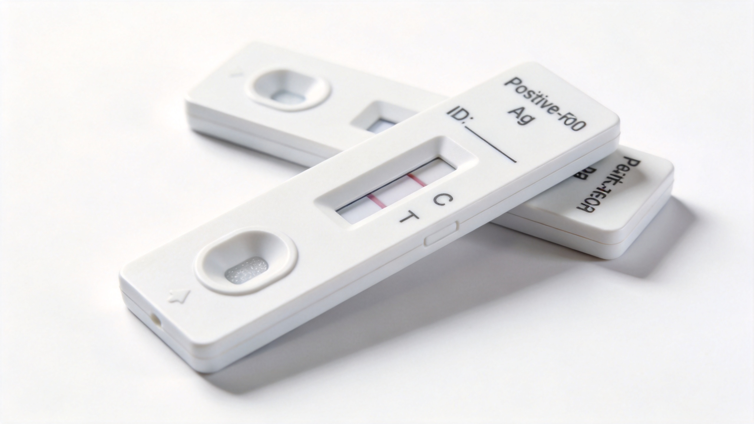 Lateral flow rapid test kit cassettes for rapid test kit accuracy comparison
