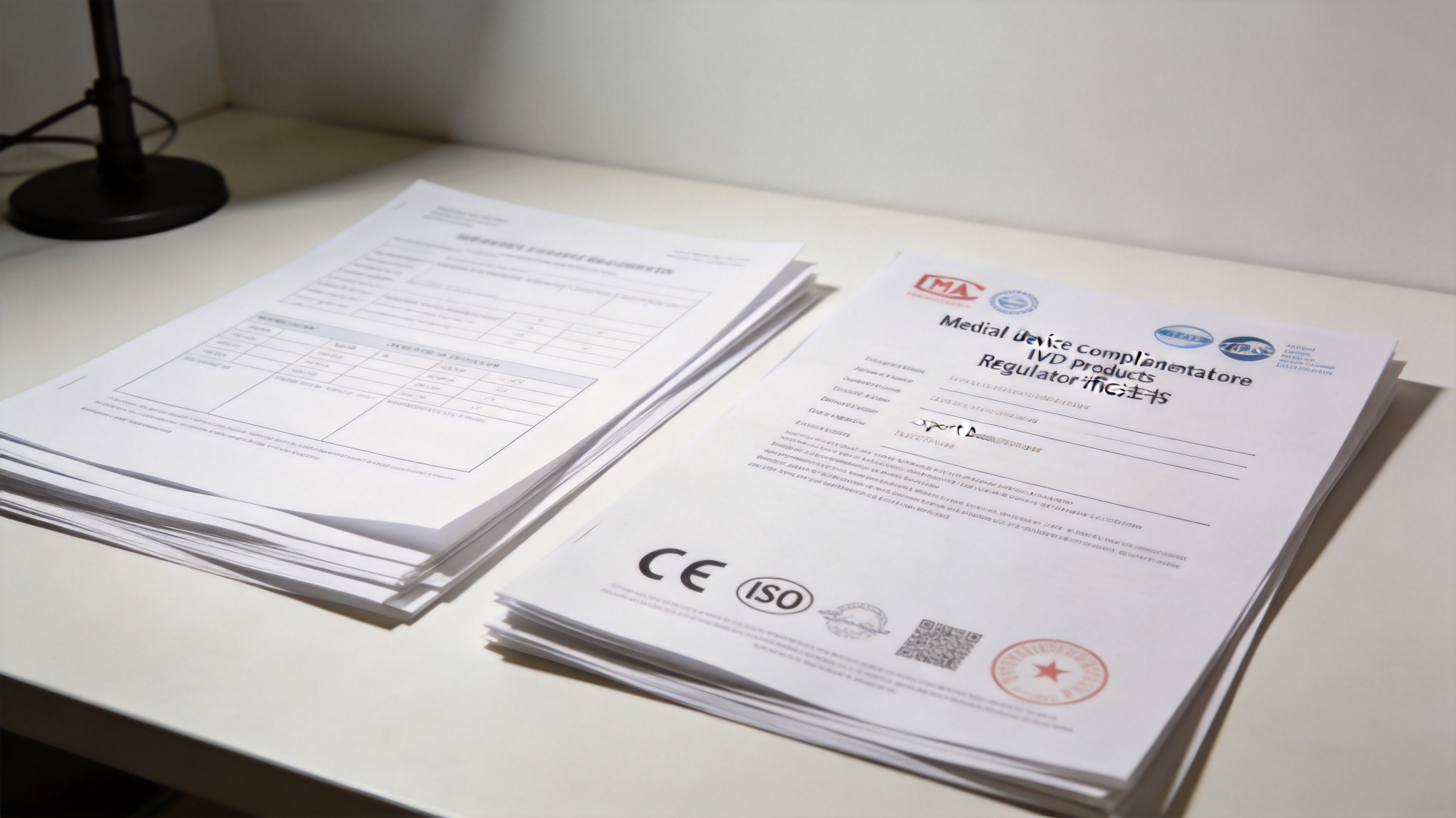 IVD compliance documentation and export certification for in vitro diagnostic regulations