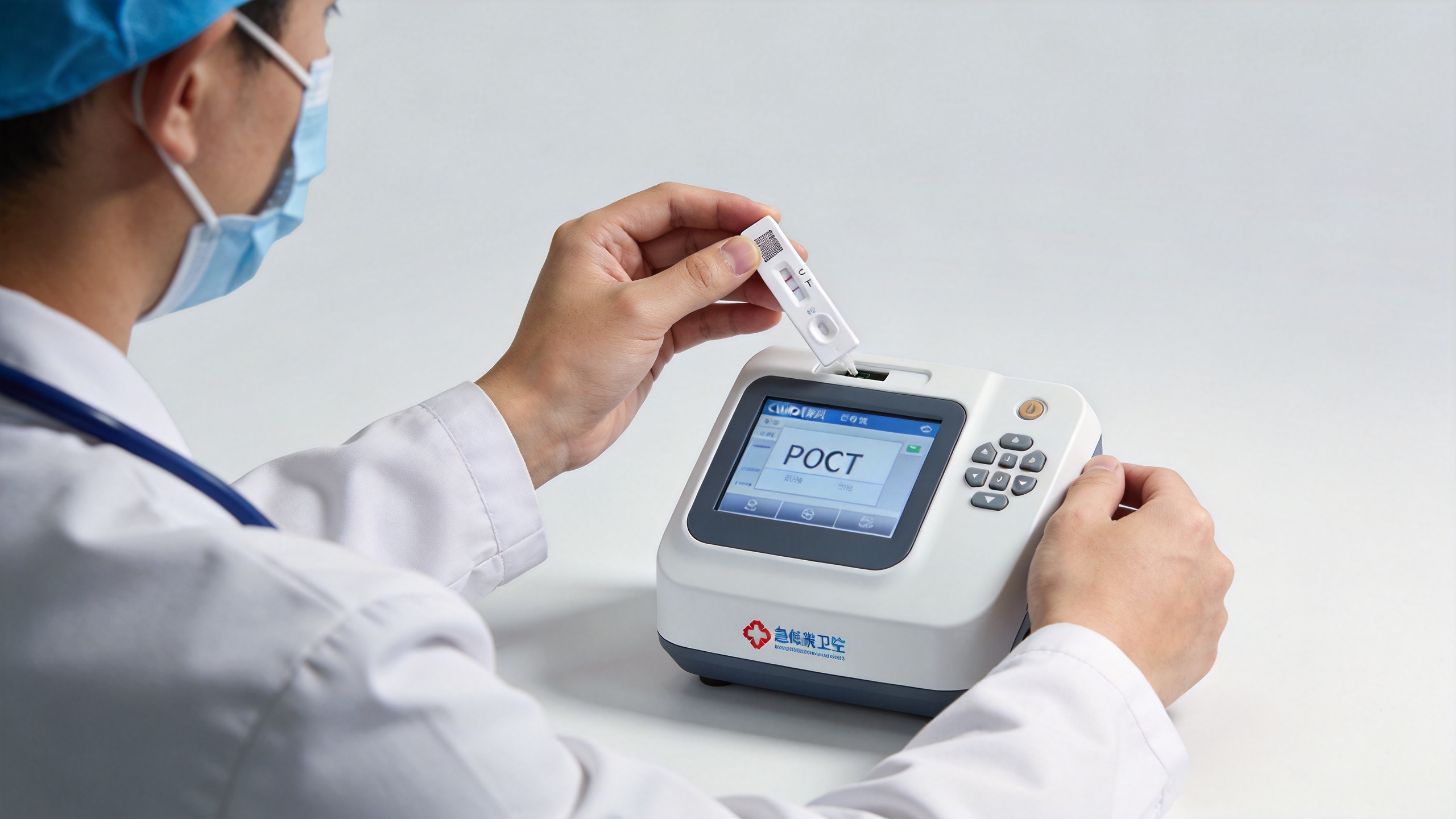 Rapid diagnostic test kit used in point-of-care emergency care setting