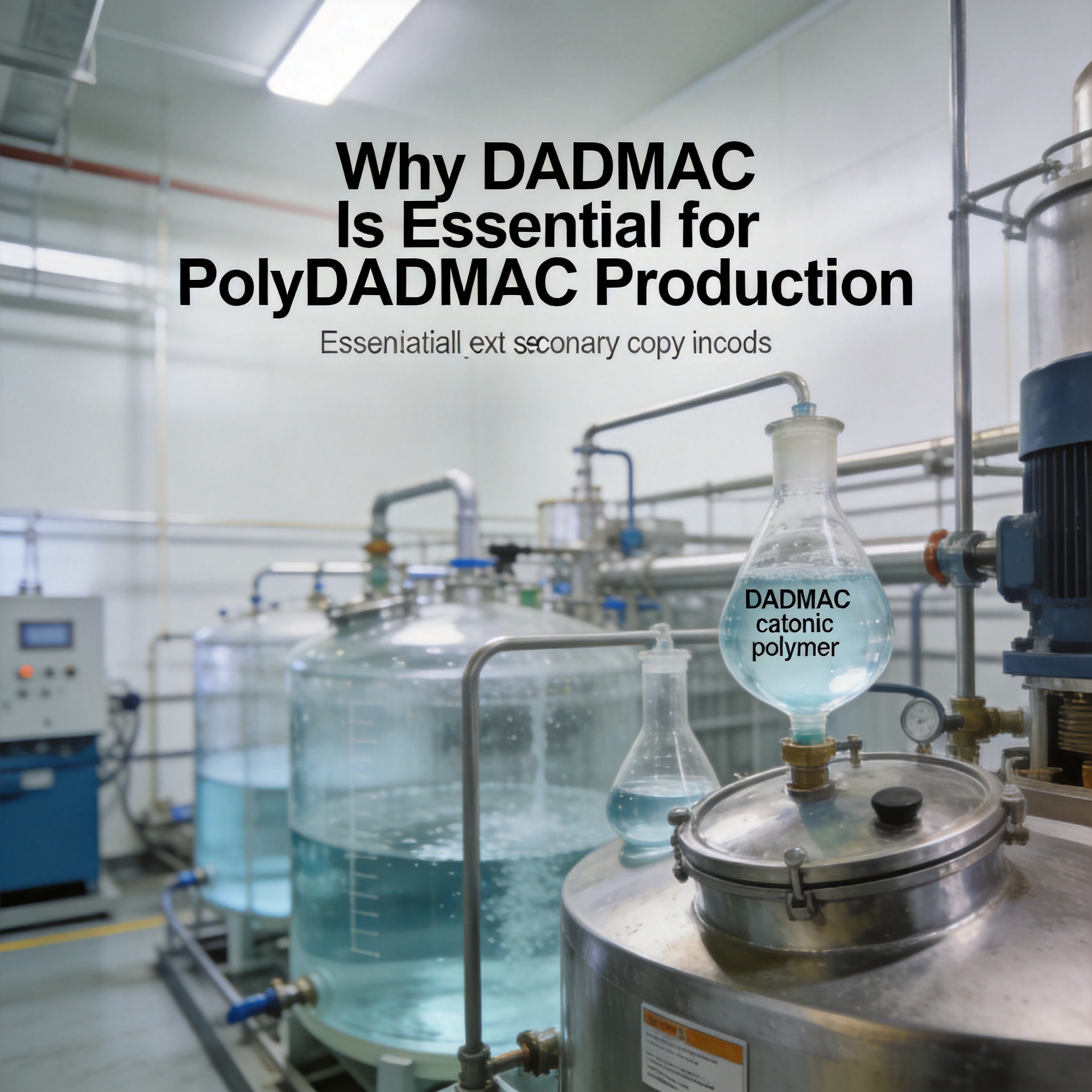 Why DADMAC Is Essential for PolyDADMAC Production