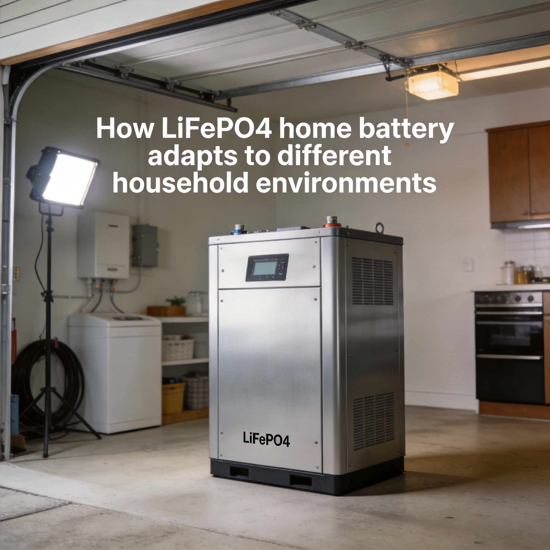 How lifepo4 home battery adapts to different household environments