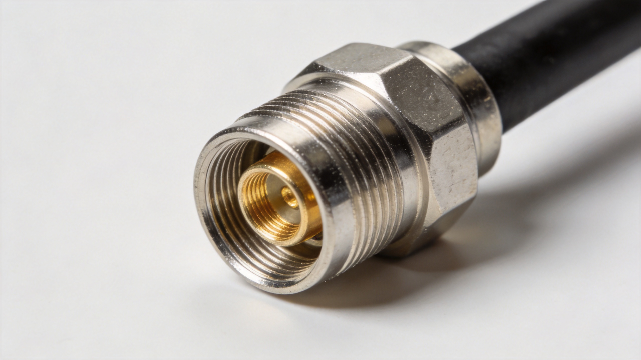 N type male connector surface treatment detail