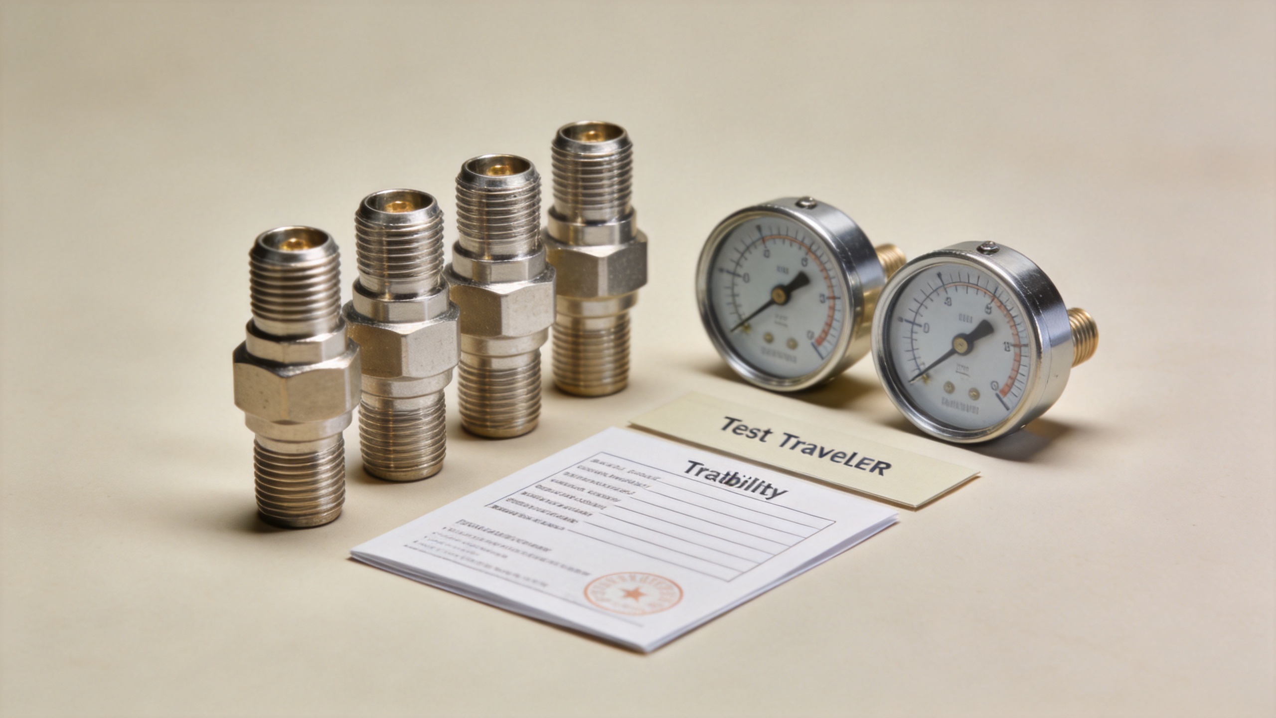 N type connector quality inspection with RF test instruments