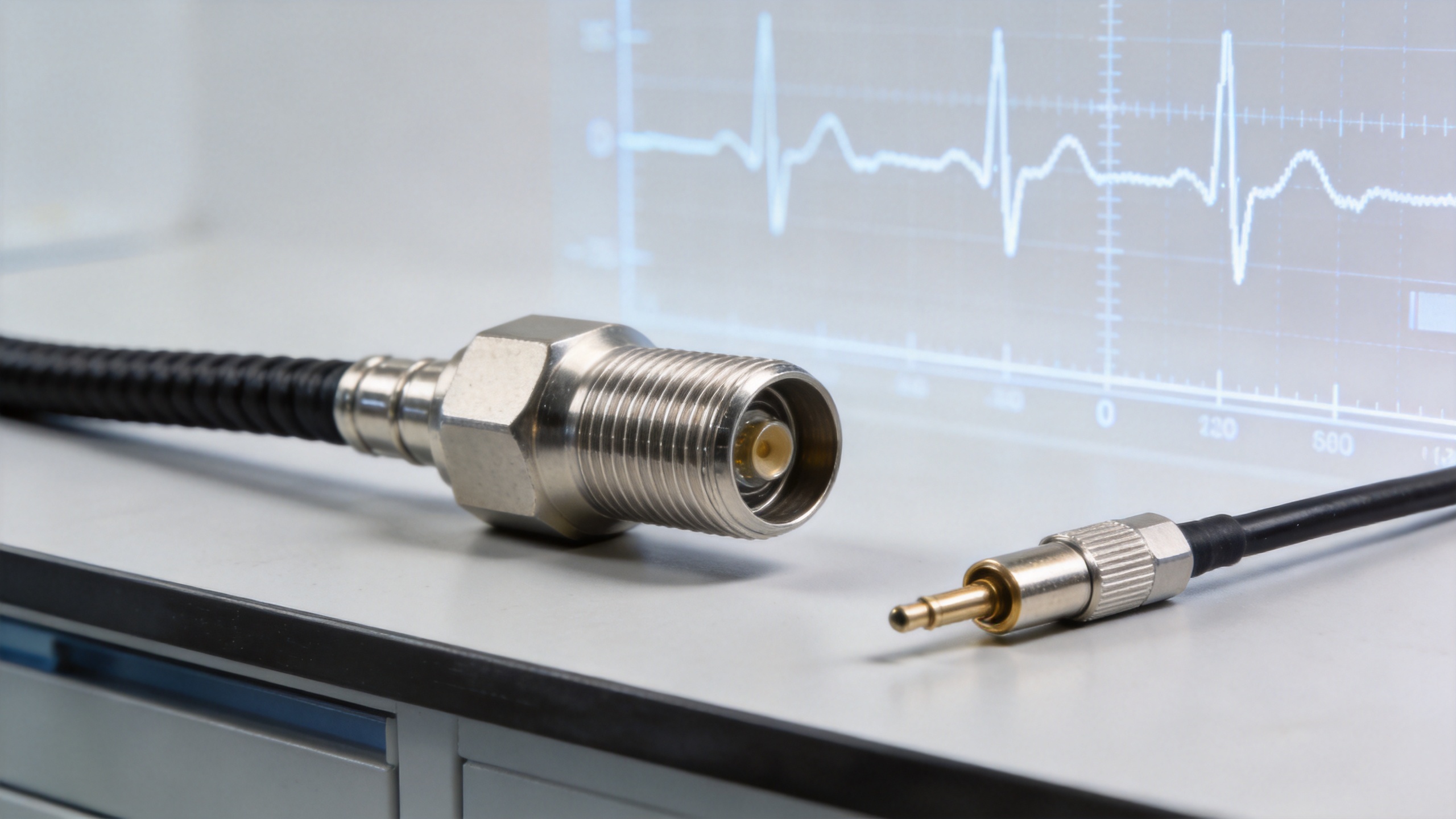 rf mmwave cable and precision RF connector for high-frequency selection