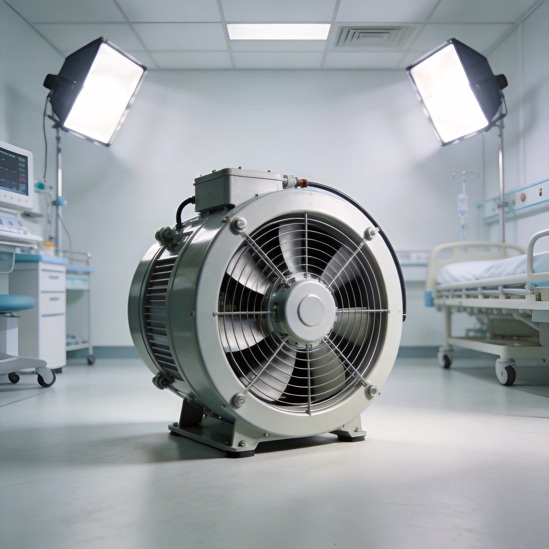 Why low noise ec fans and drives avoid noise interference of hospital precision inspection equipment