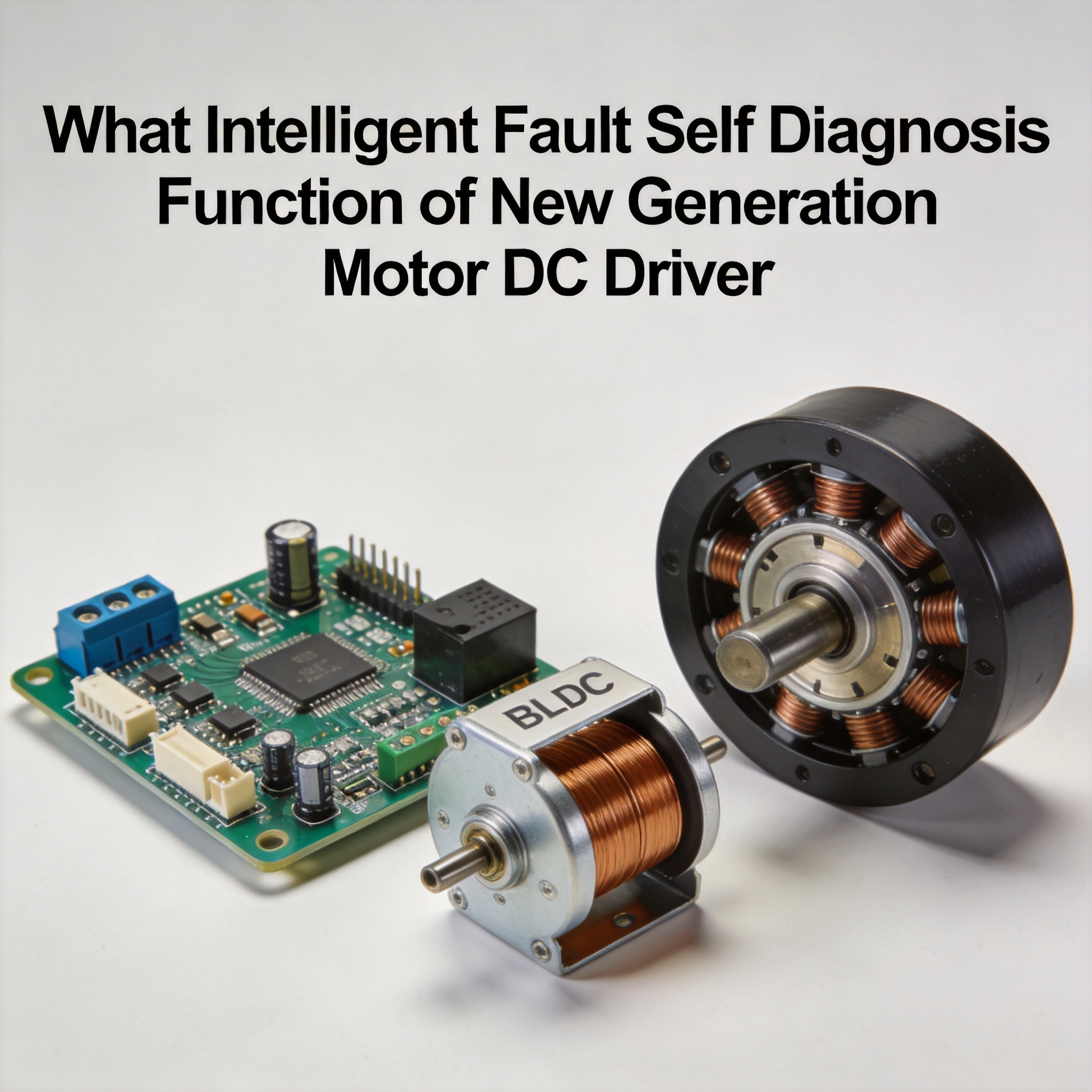 What intelligent fault self diagnosis function of new generation motor dc driver