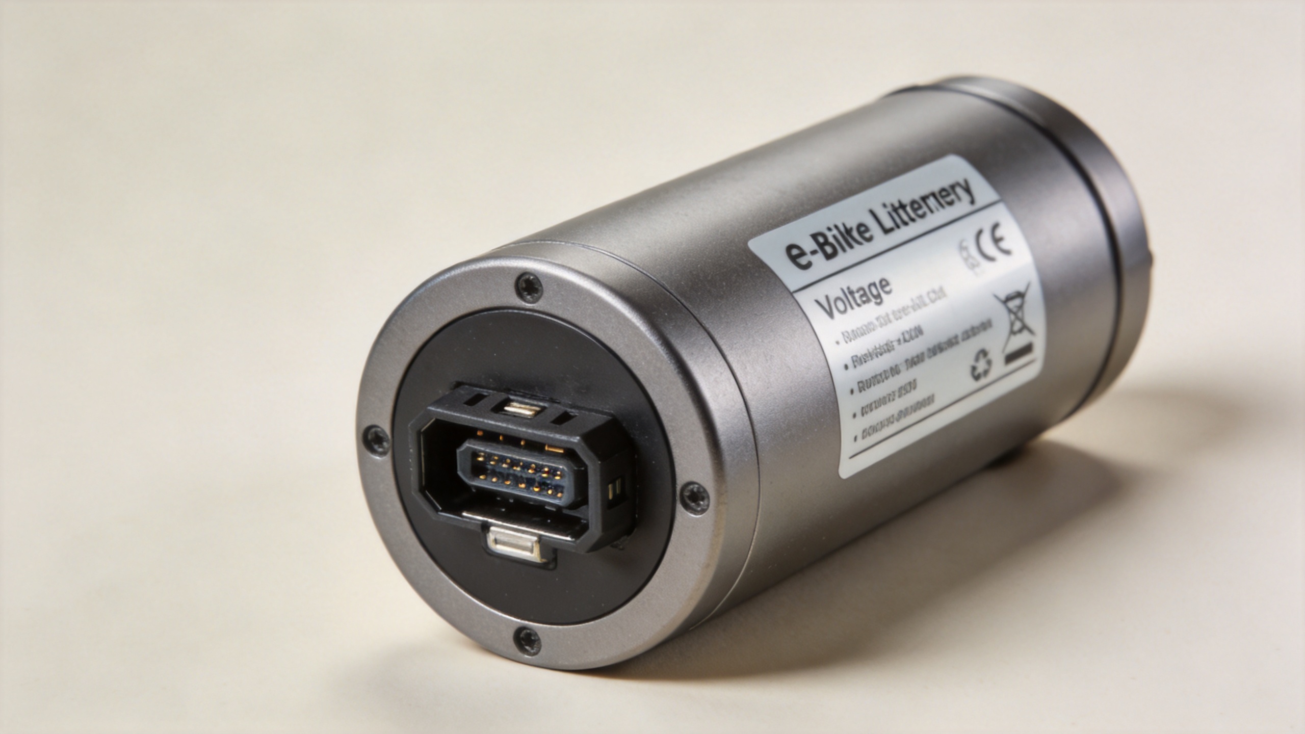 e bike battery replacement pack showing external casing and connector