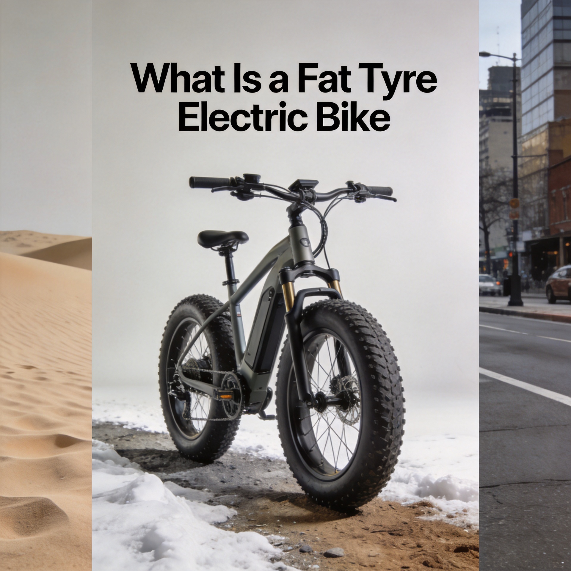 Vad är en elcykel med breda däck? Egenskaper, fördelar och marknads efterfrågan år 2026