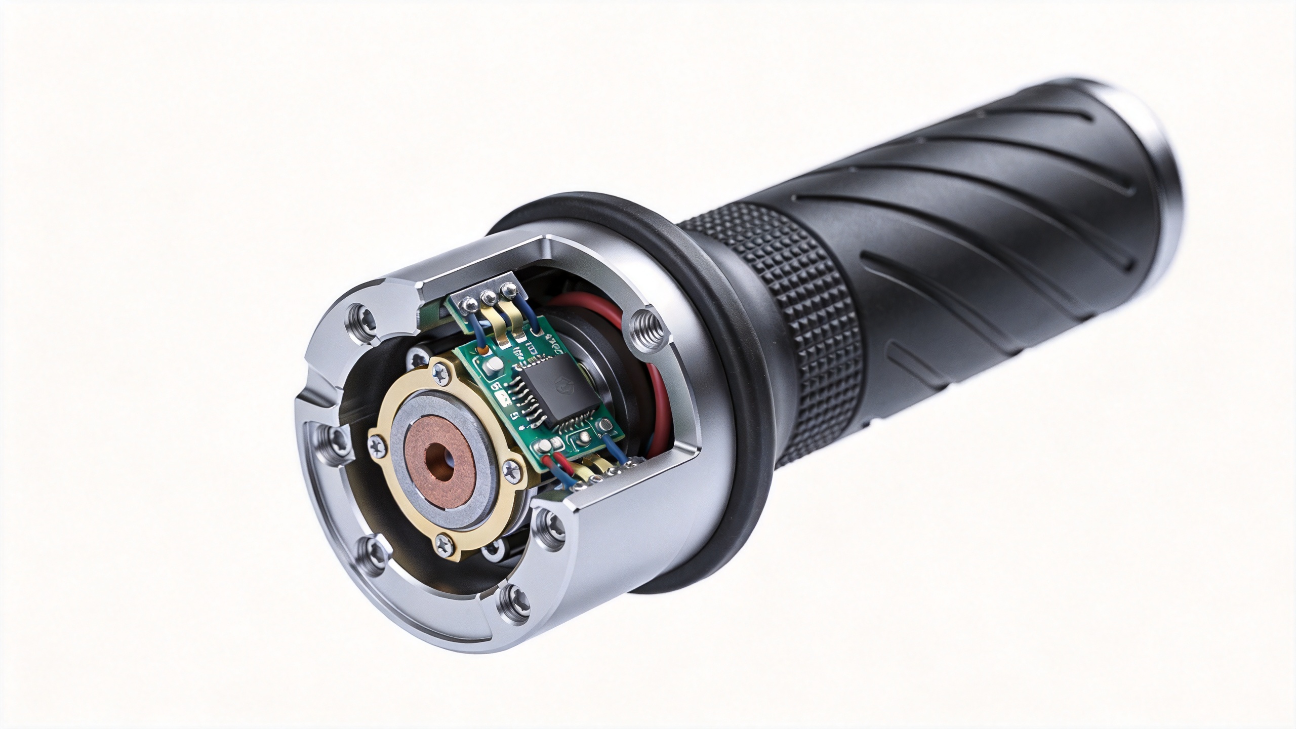 Hall effect sensor mechanism inside an e scooter throttle grip