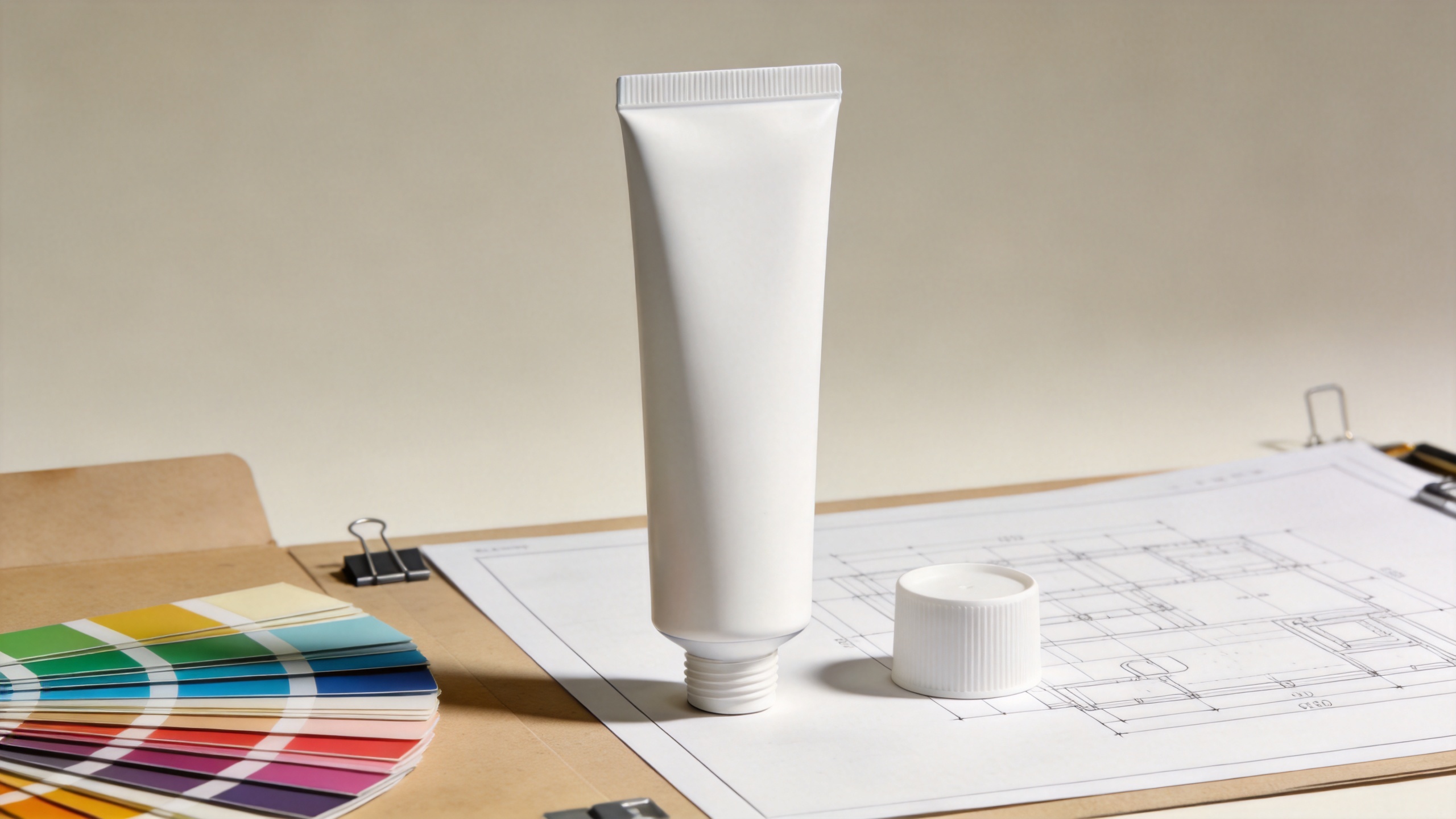 OEM toothpaste tube specification and 3d printed toothpaste cap planning