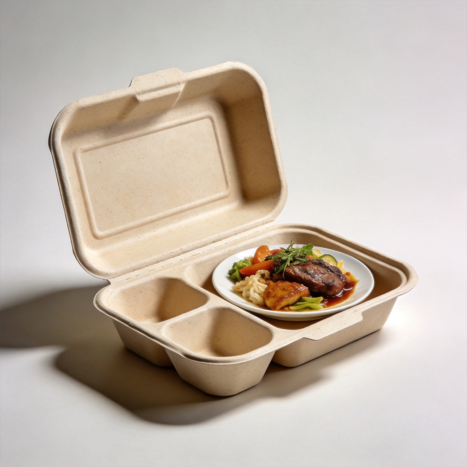 Why Sugarcane Bagasse Meal Boxes Work for Takeaway Food
