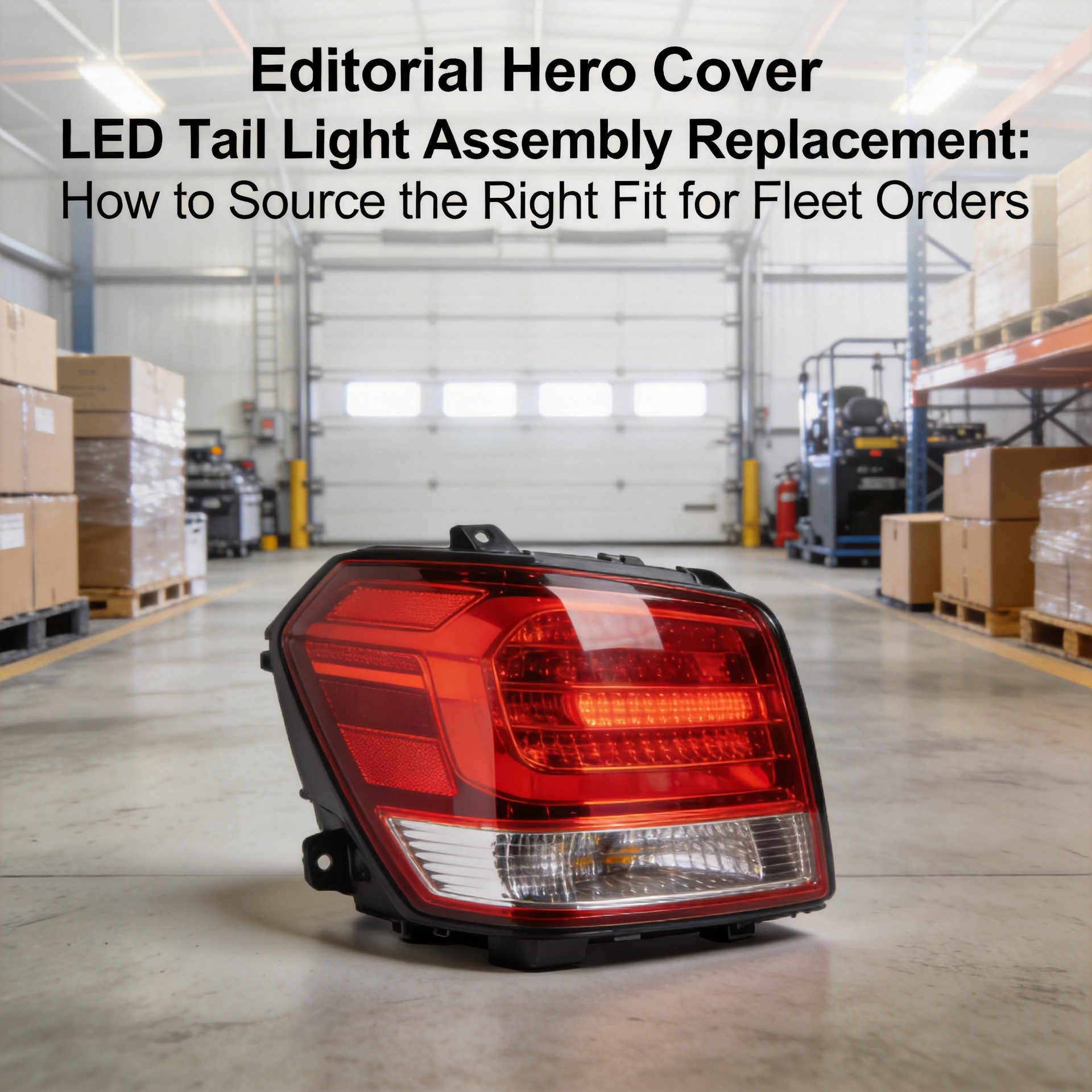 LED Tail Light Assembly Replacement: How to Source the Right Fit for Fleet Orders