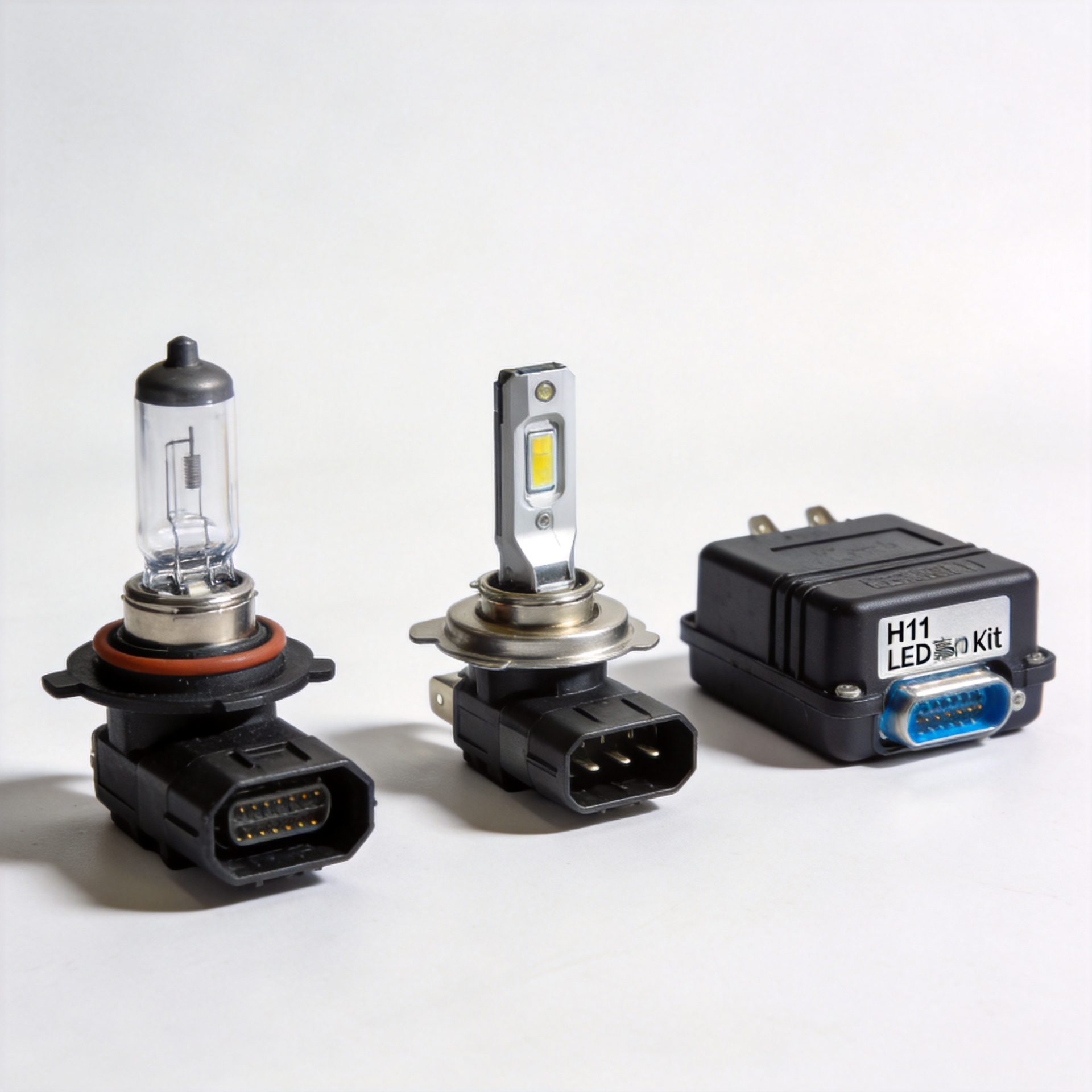 2013 Hyundai Elantra headlight upgrade options: halogen vs LED vs HID comparison