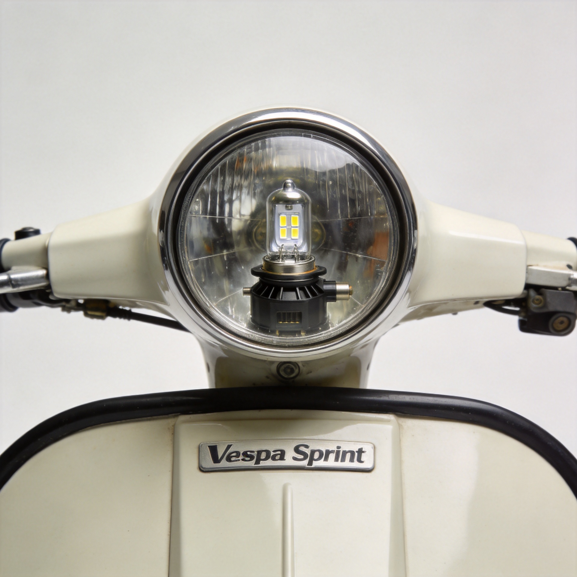 What Is a Projector LED Headlight for Vespa Sprint?