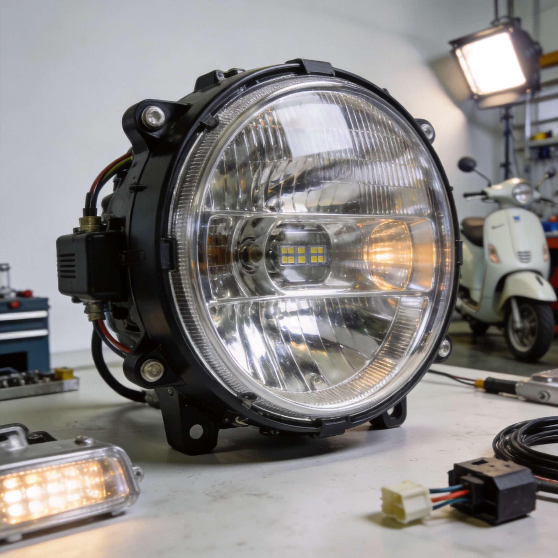 Vespa Sprint LED Headlight Buying Checklist for Dealers and Workshops