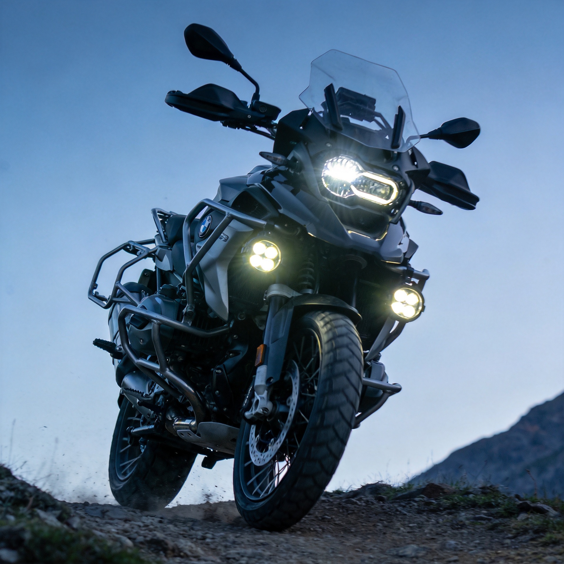How LED Driving Lights Support Adventure Motorcycle Riding