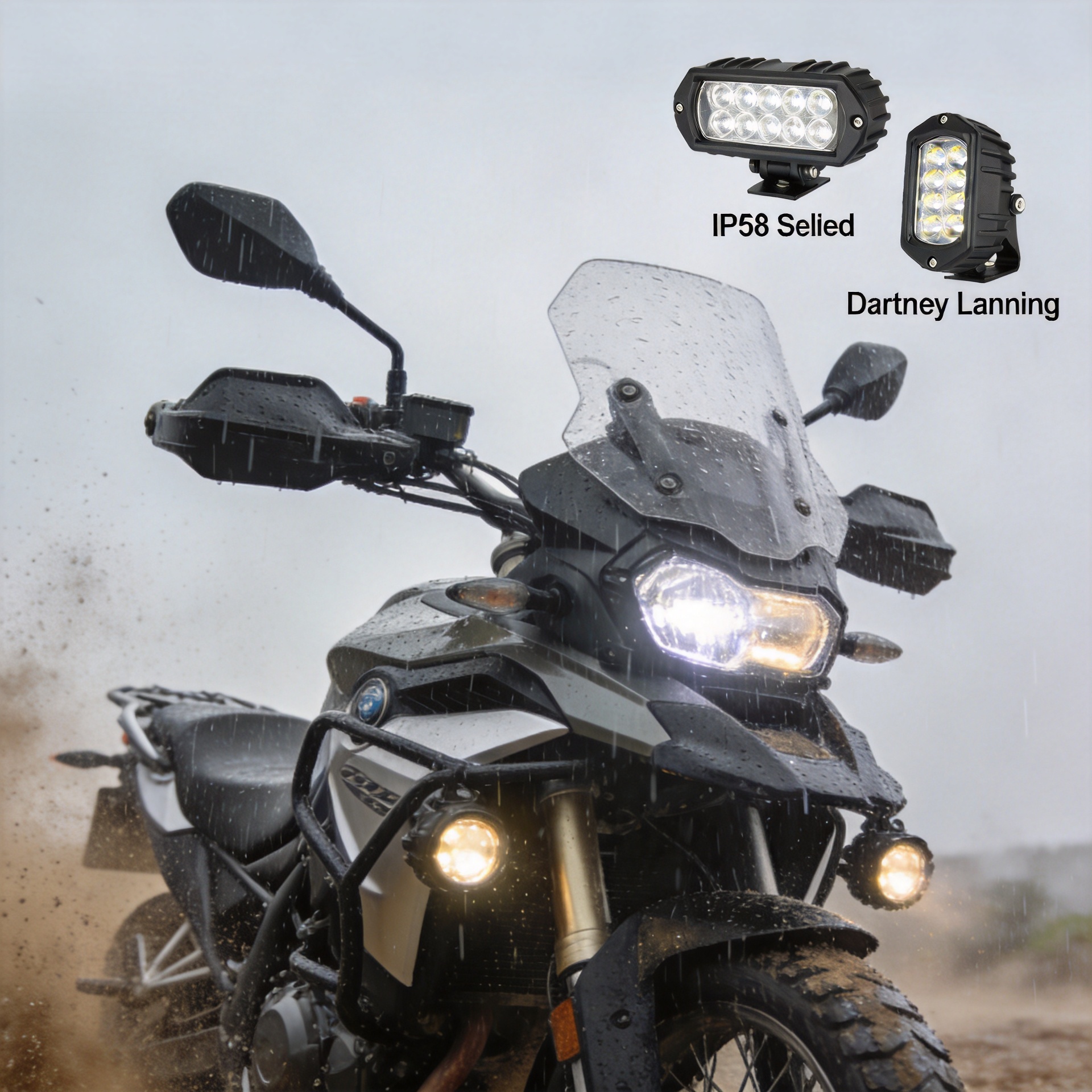How to Choose IP68 Motorcycle Auxiliary Lights for Off-Road Use
