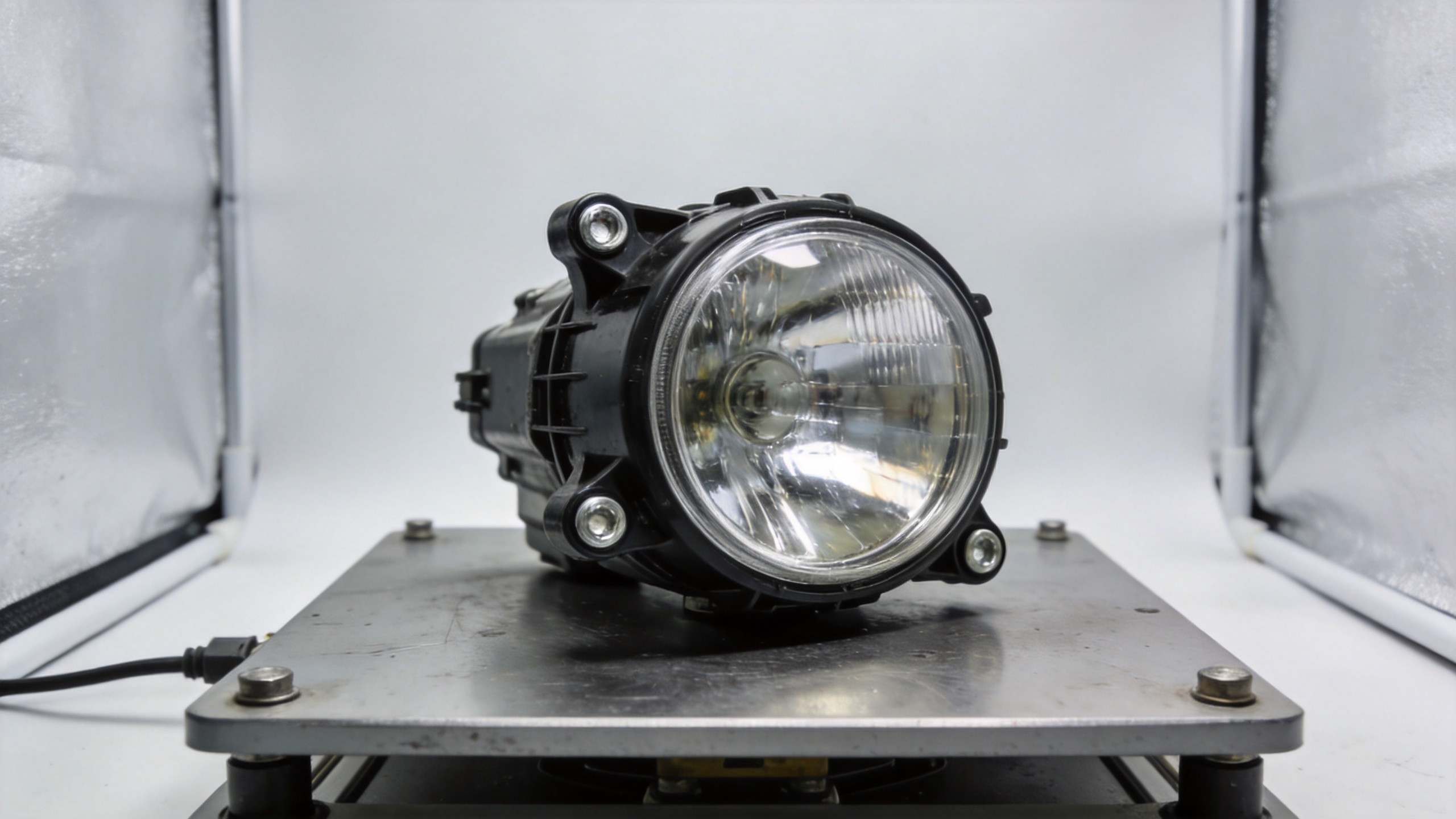 Replacement headlight assembly quality inspection for wholesale procurement