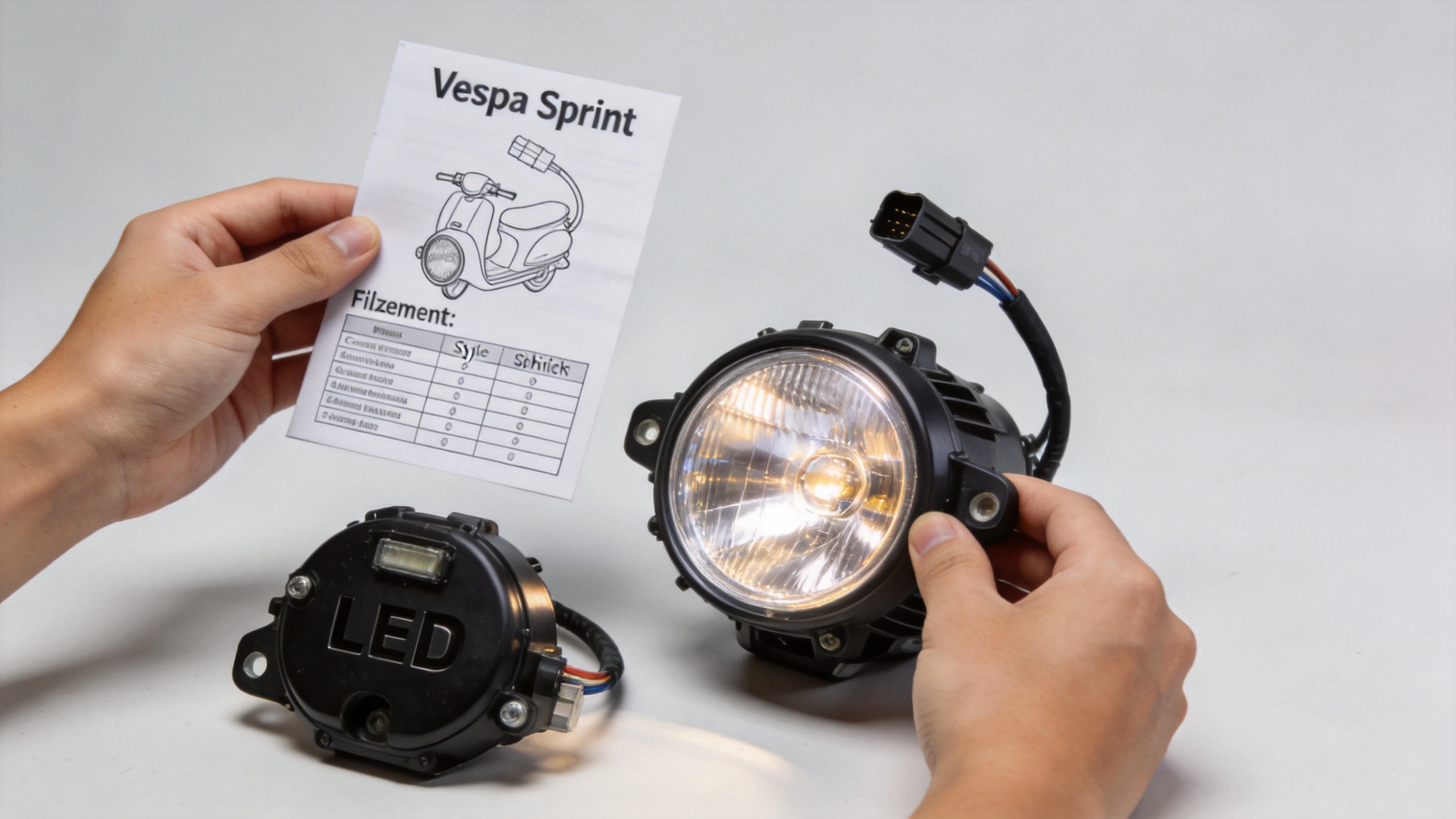 Wholesale moto led headlight fitment and connector review