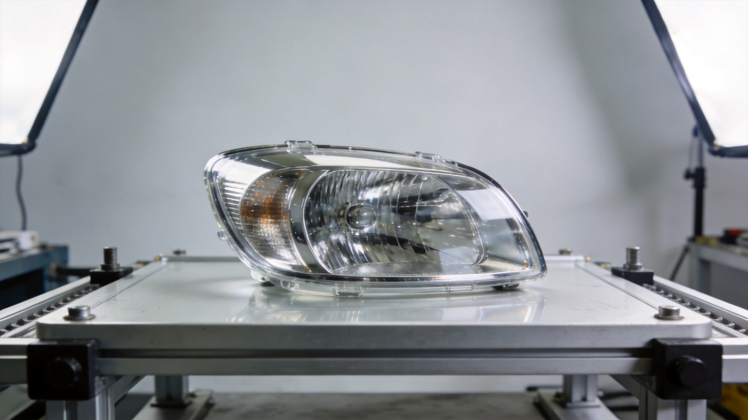Headlamp cover lens quality inspection for bulk sourcing